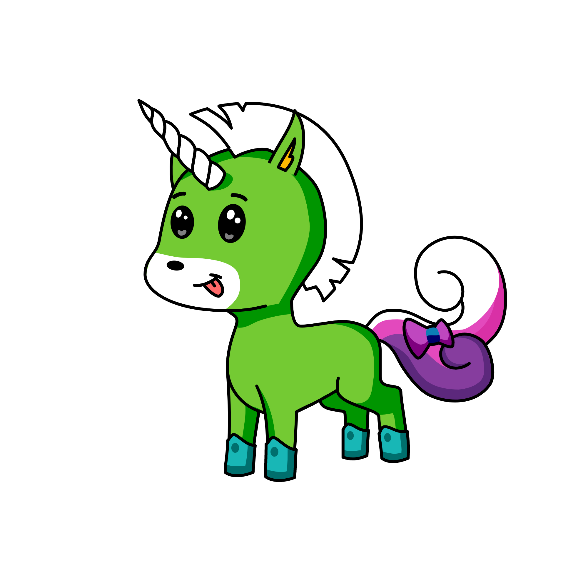 Rachael, the unicorn