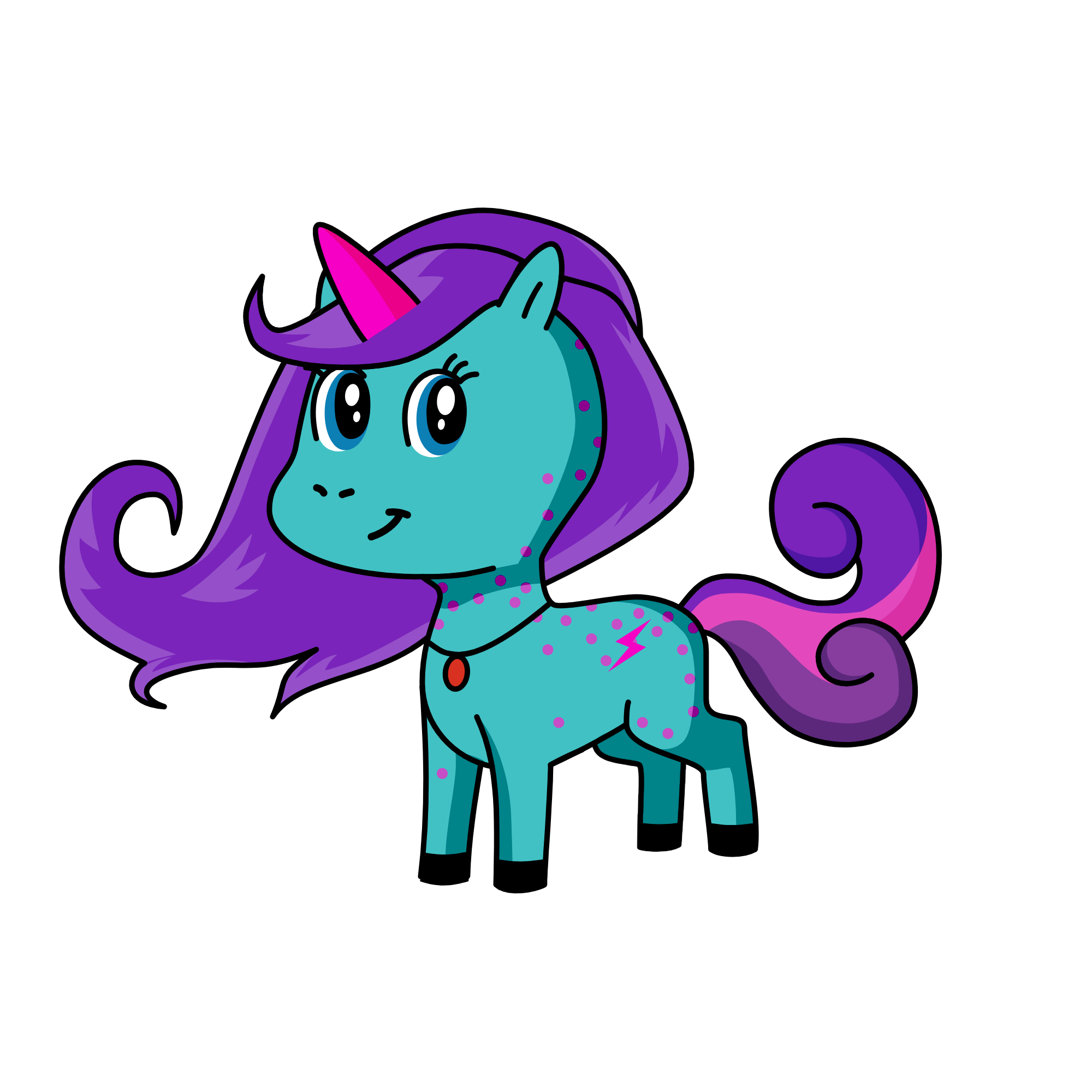 magic, the unicorn