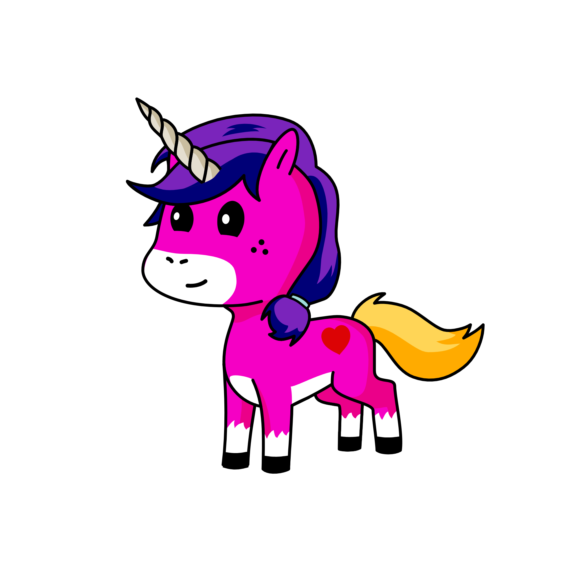 i love hugs, the unicorn
