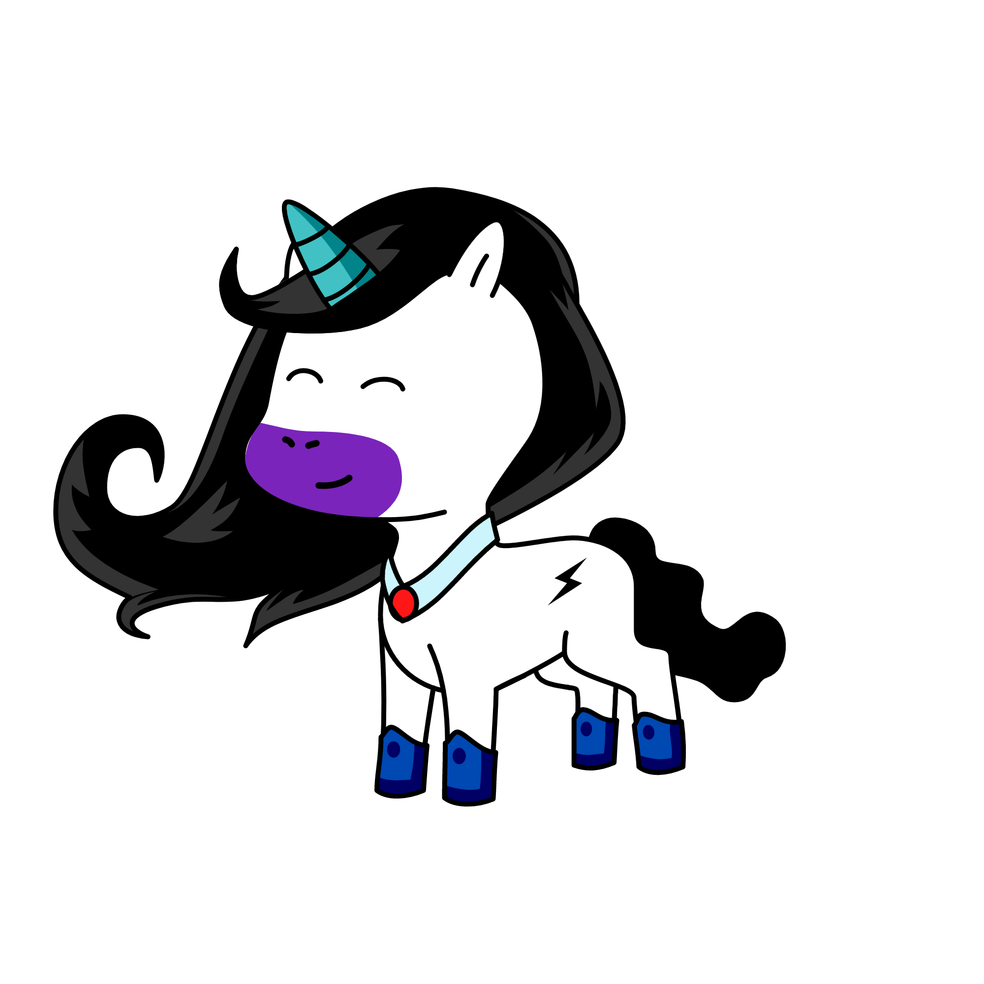 Luna, the unicorn