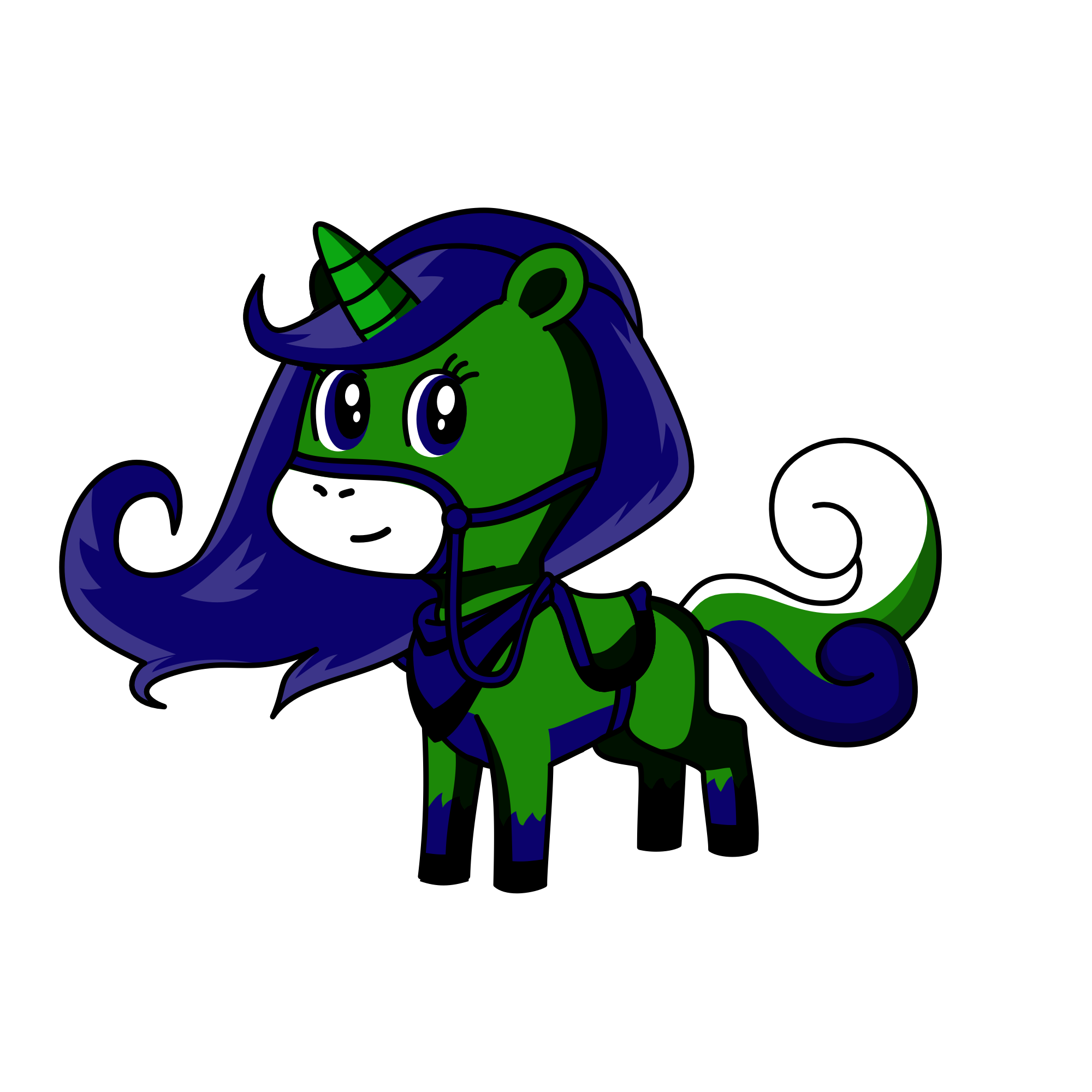 Nighty, the unicorn