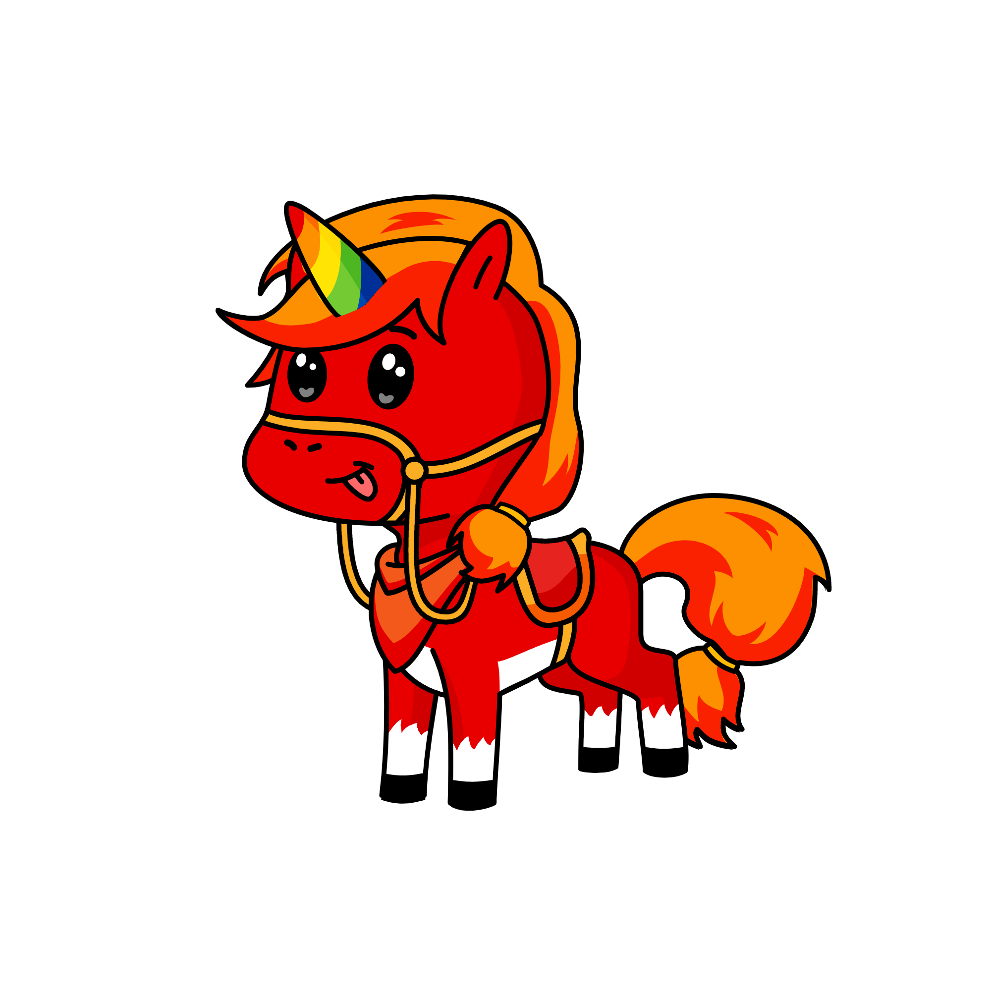 Apple Blosom, the unicorn