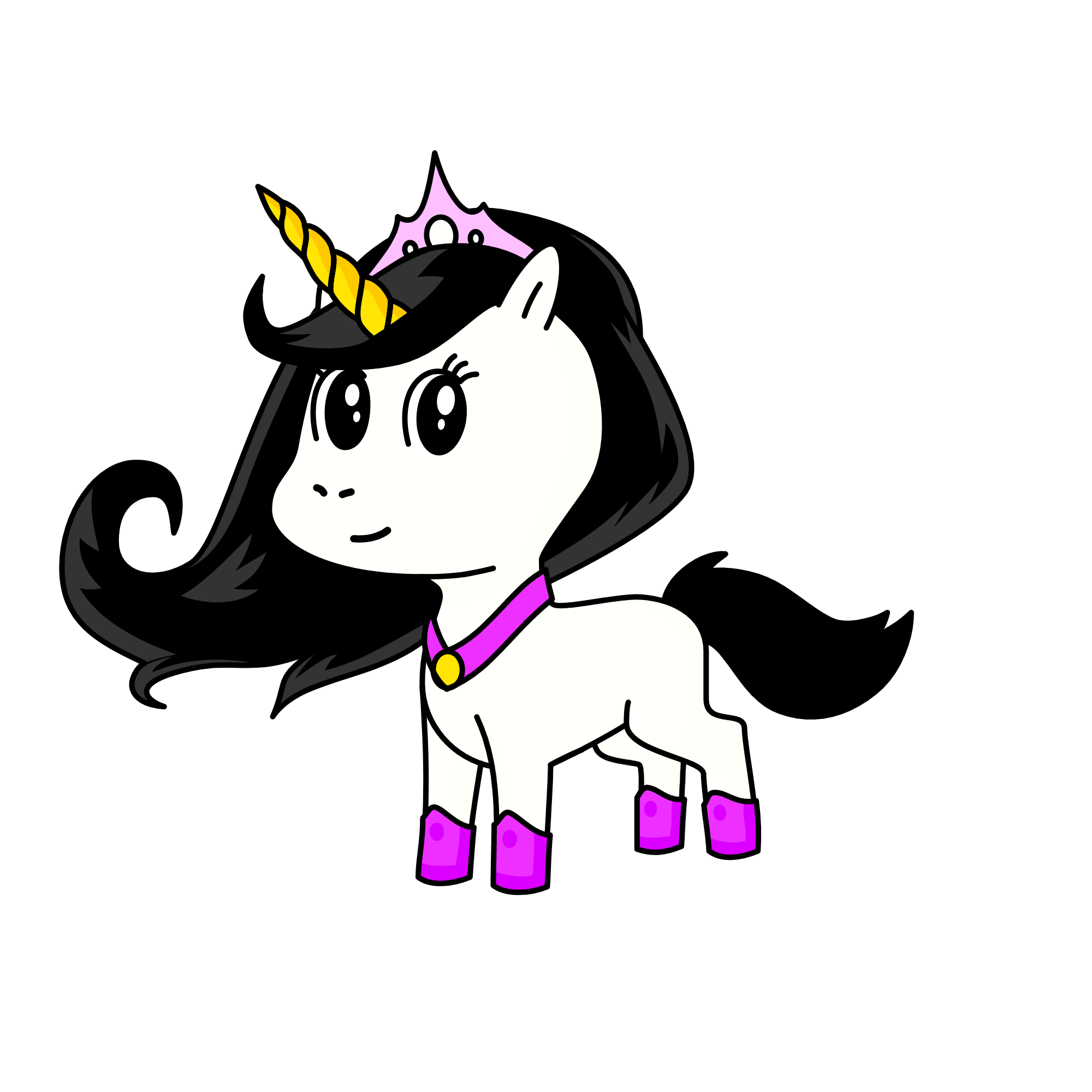 Felicia, the unicorn