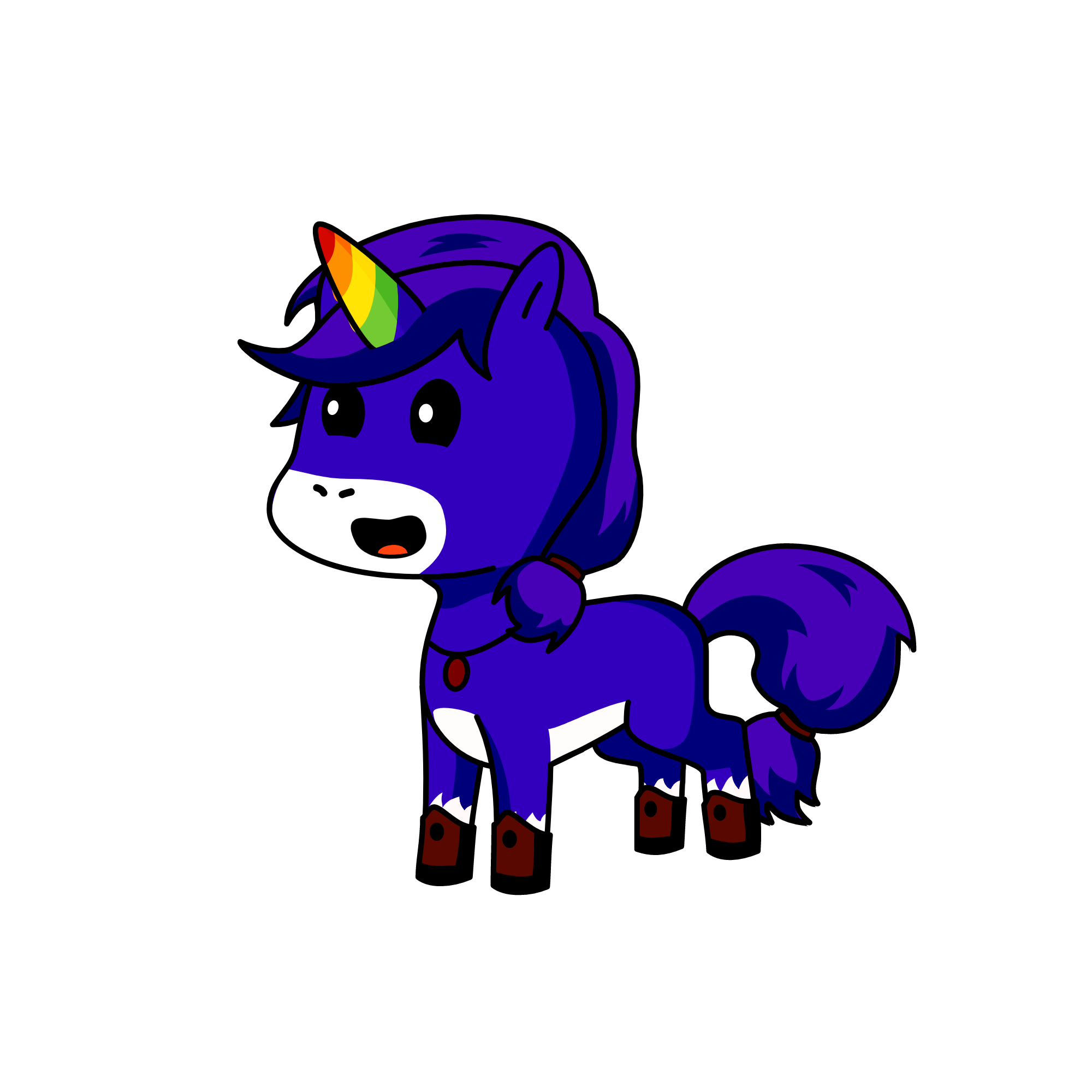 Aubry, the unicorn