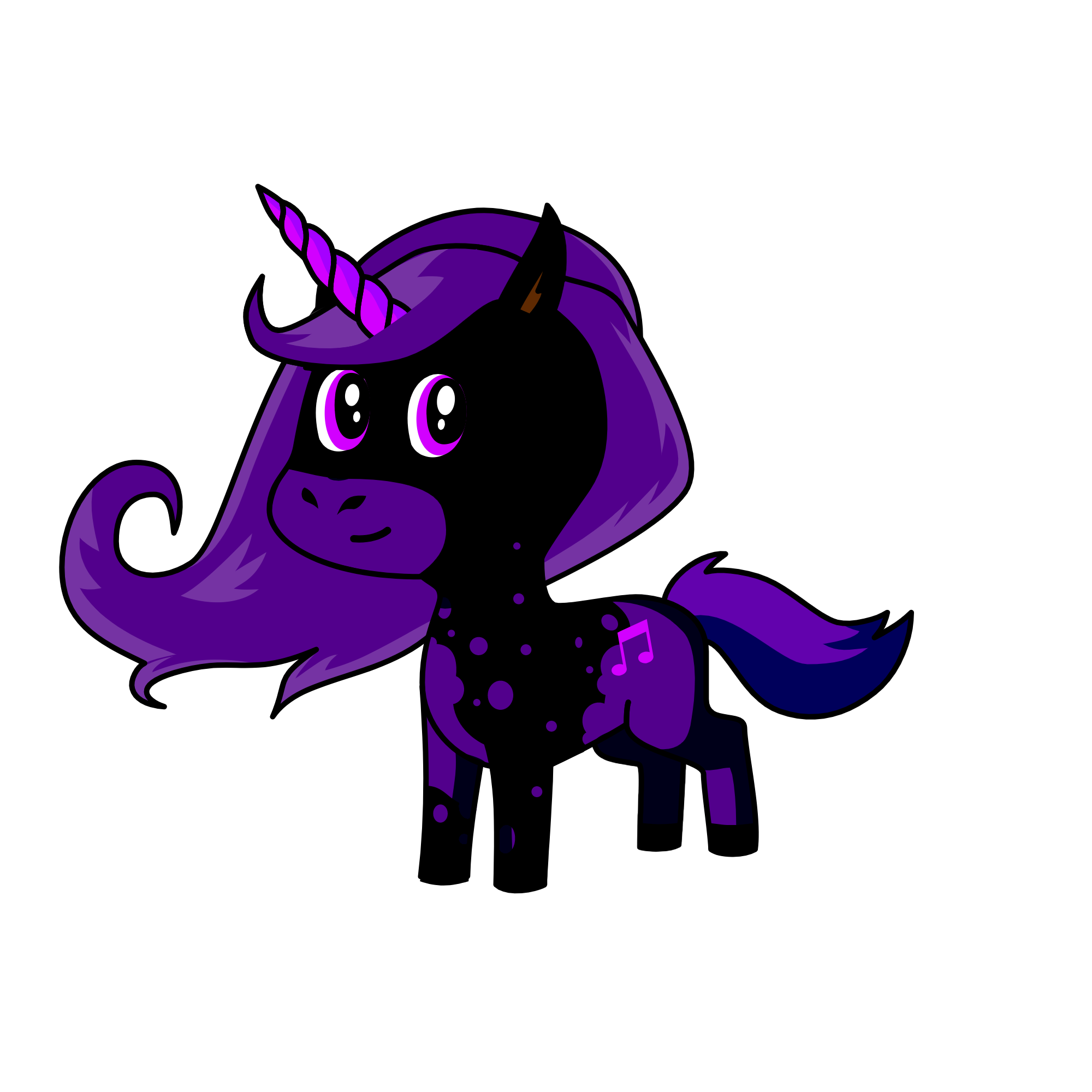 Musiic (Aria's Unicorn), the unicorn
