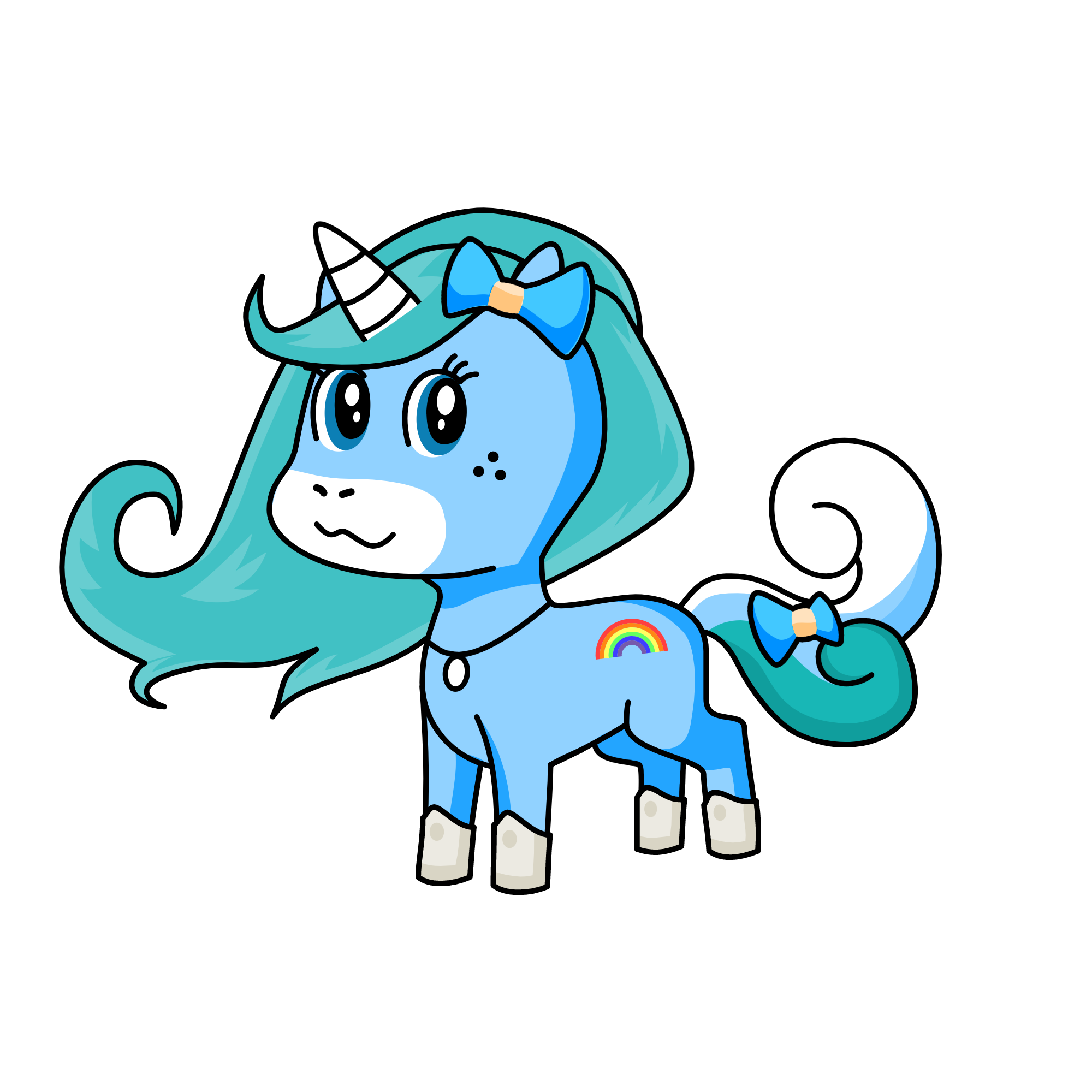 Icy, the unicorn