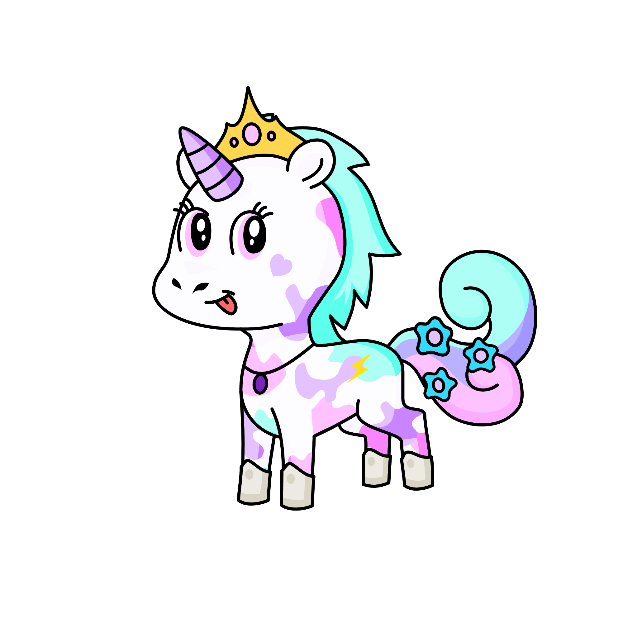 poop, the unicorn