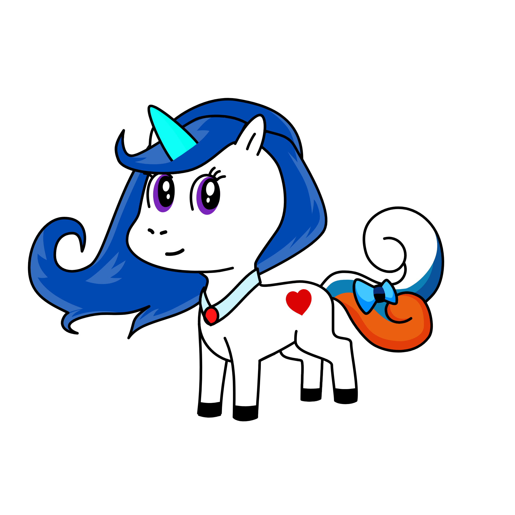 snow, the unicorn