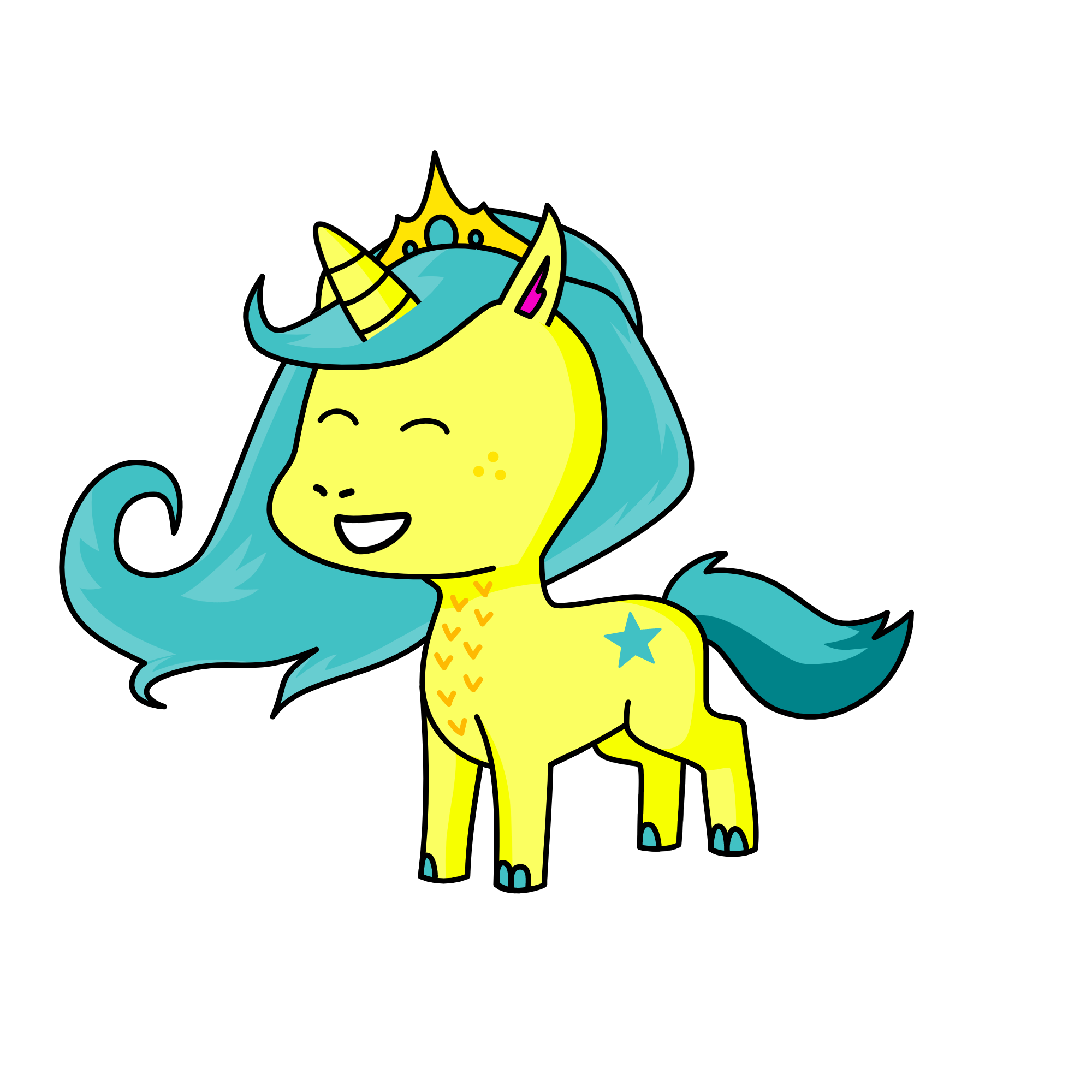 princess skystar, the unicorn