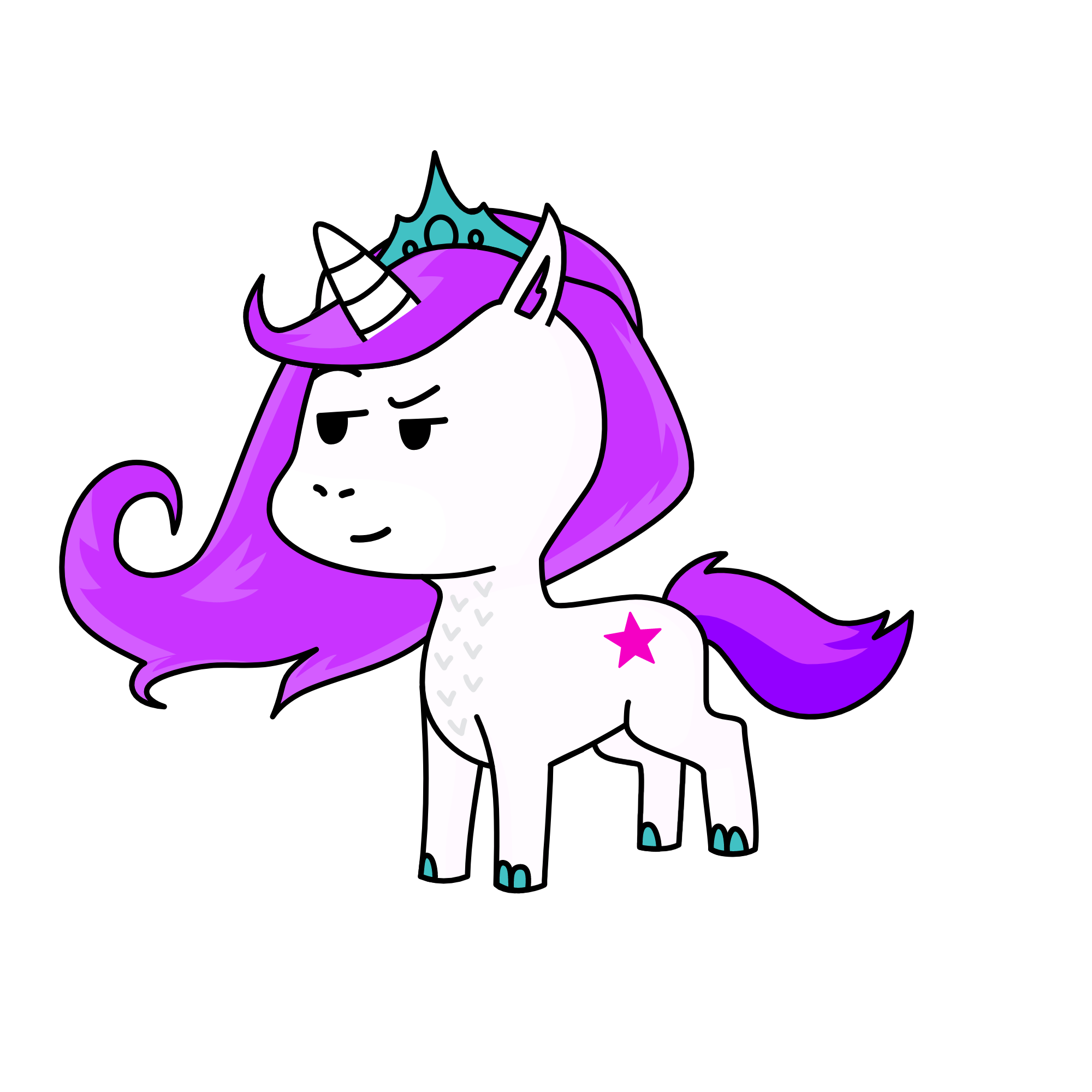 queen novo, the unicorn