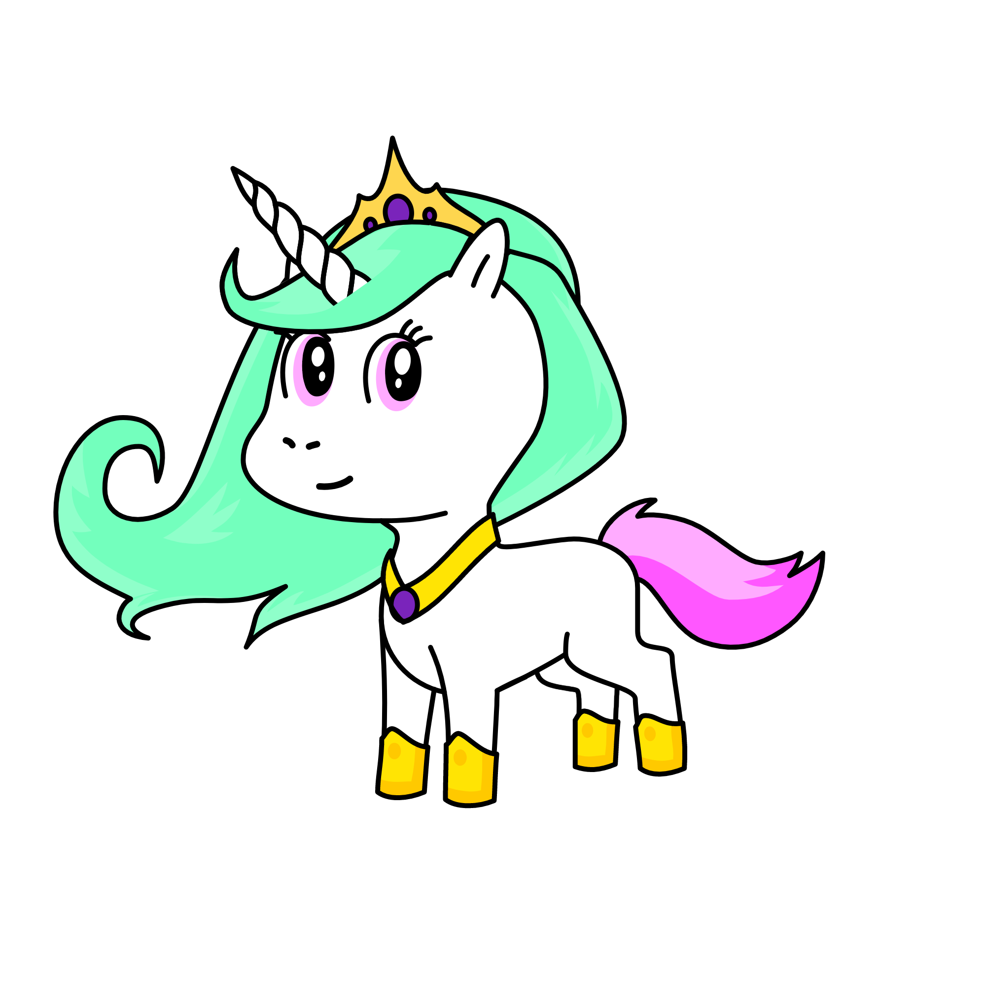 princess celestia, the unicorn