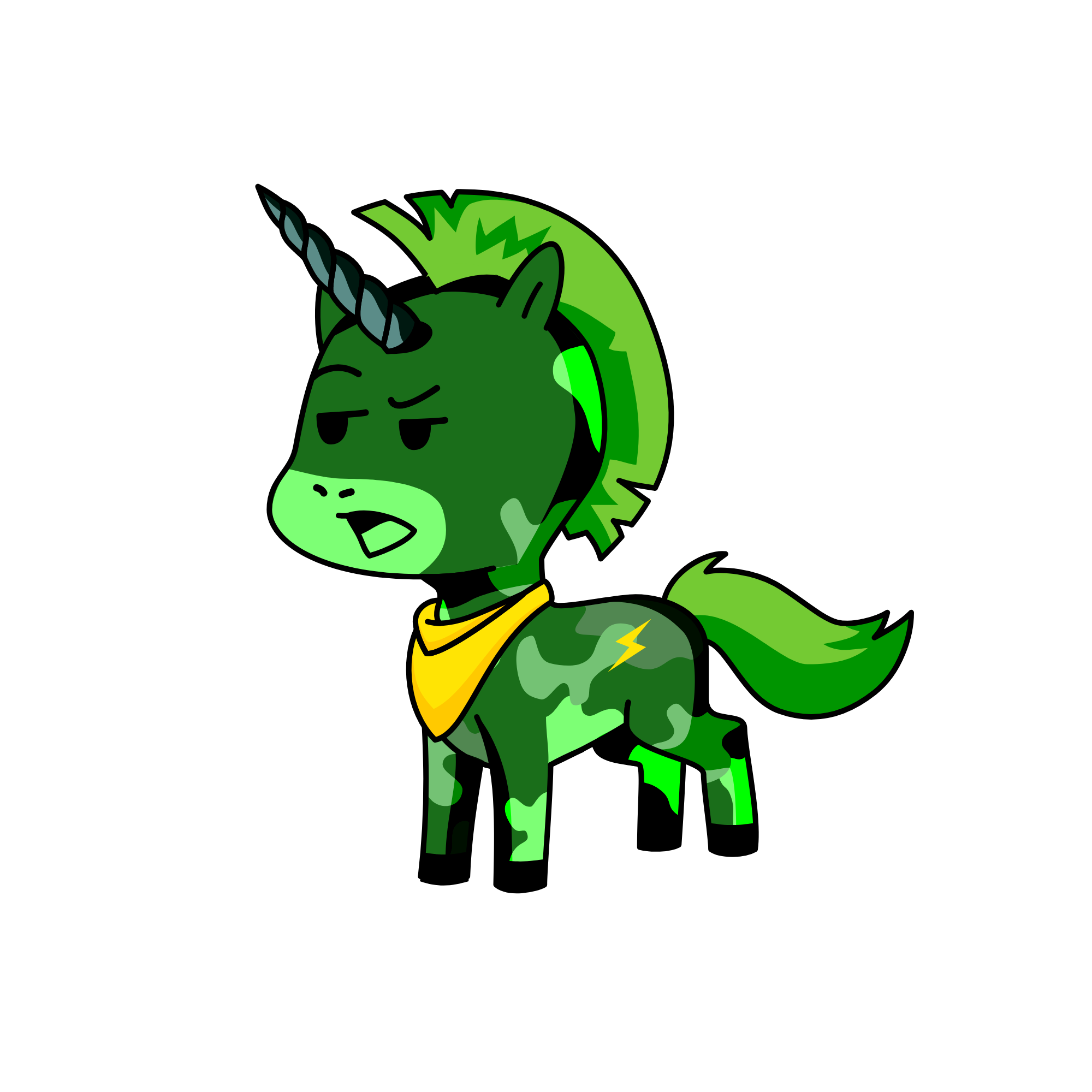 Sarge, the unicorn