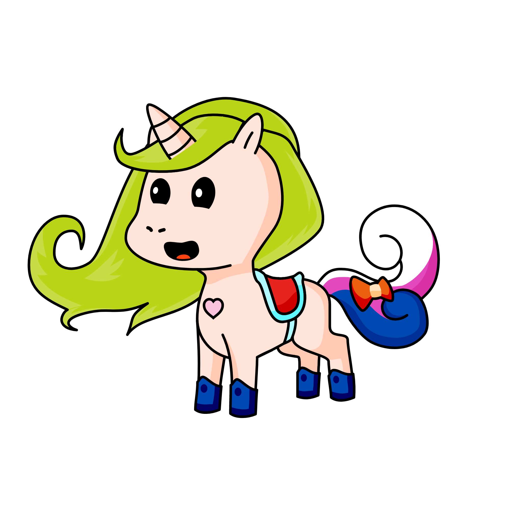 scary, the unicorn
