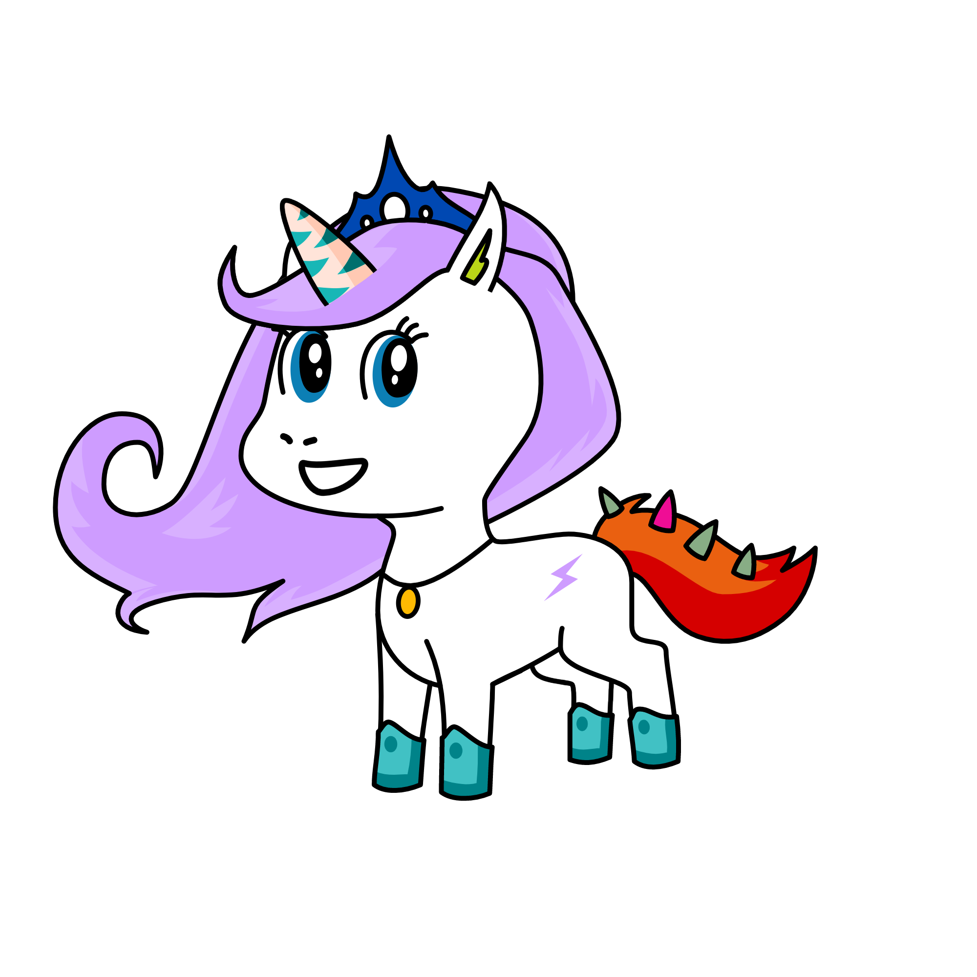snow, the unicorn