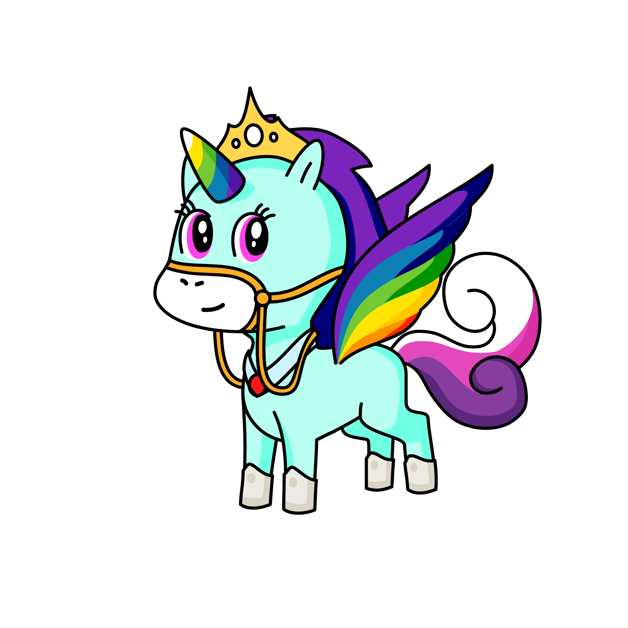 kraliçe gölge, the unicorn