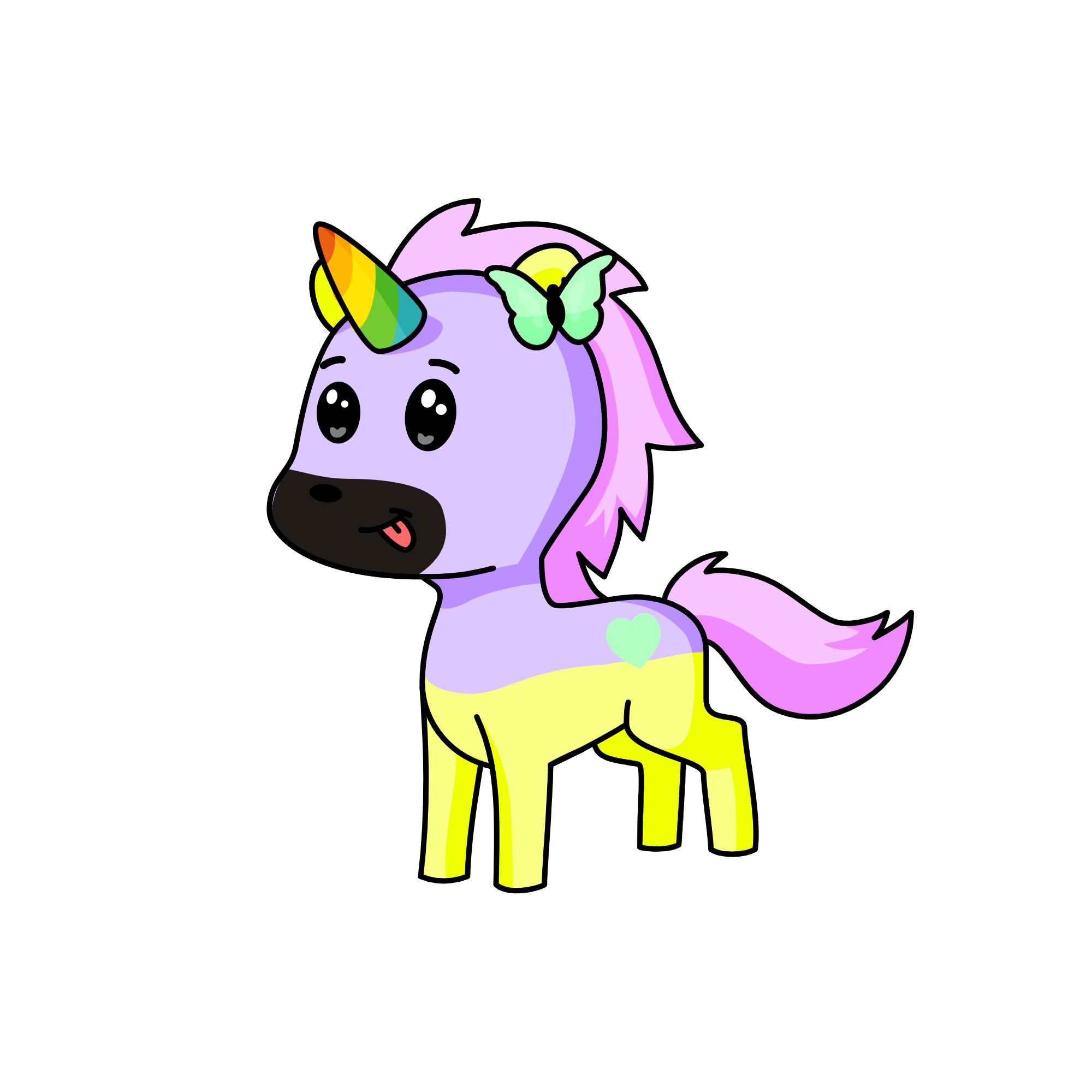 i am way to gay, the unicorn