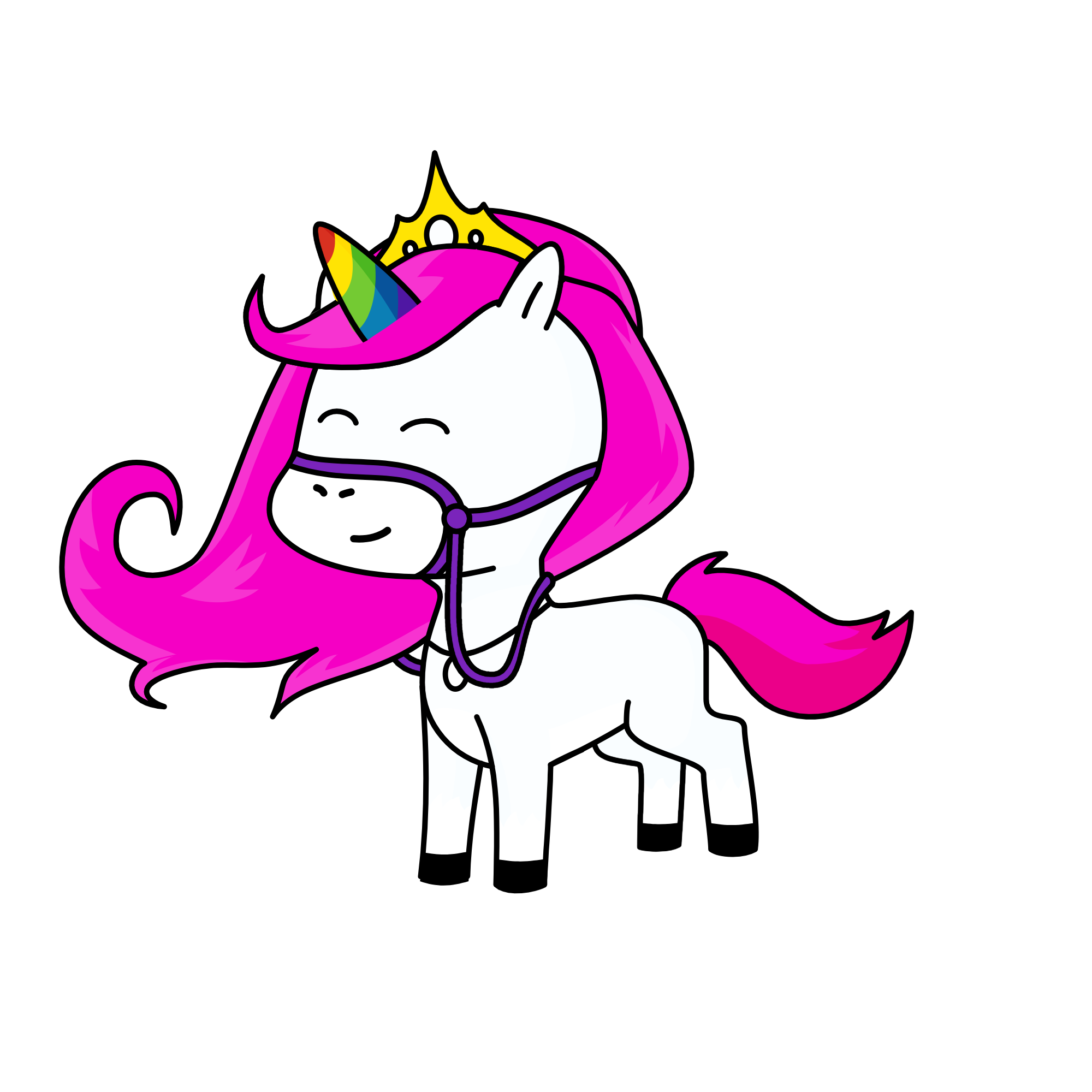 pinky, the unicorn