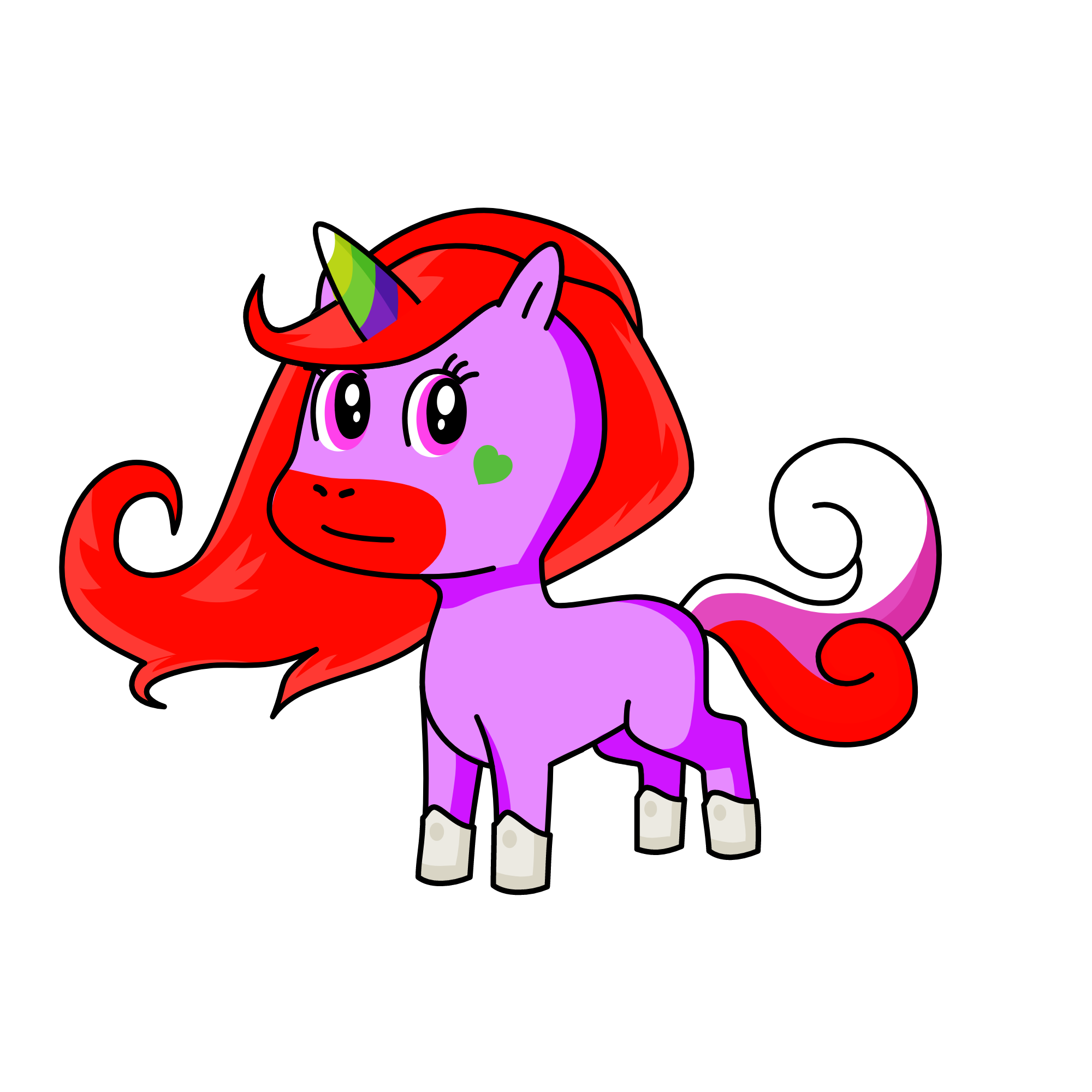 bruna sthefanny, the unicorn