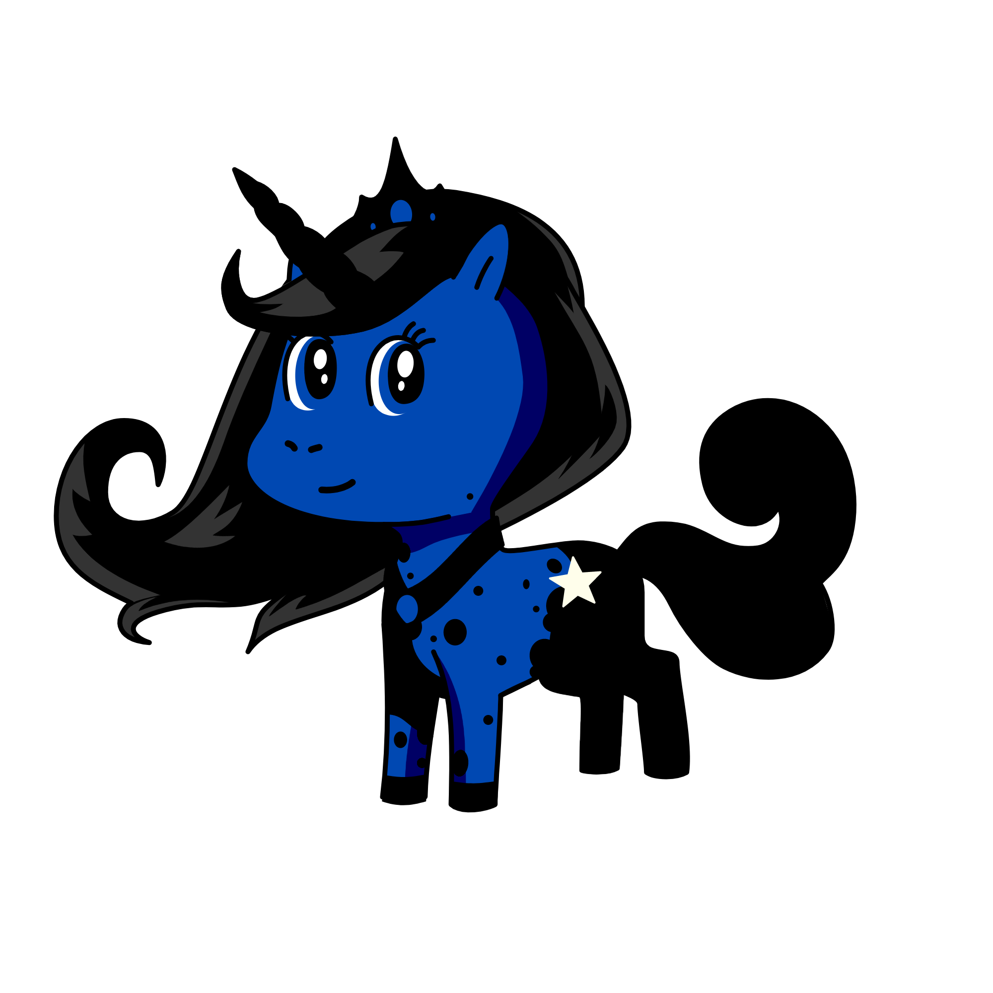 luna, the unicorn
