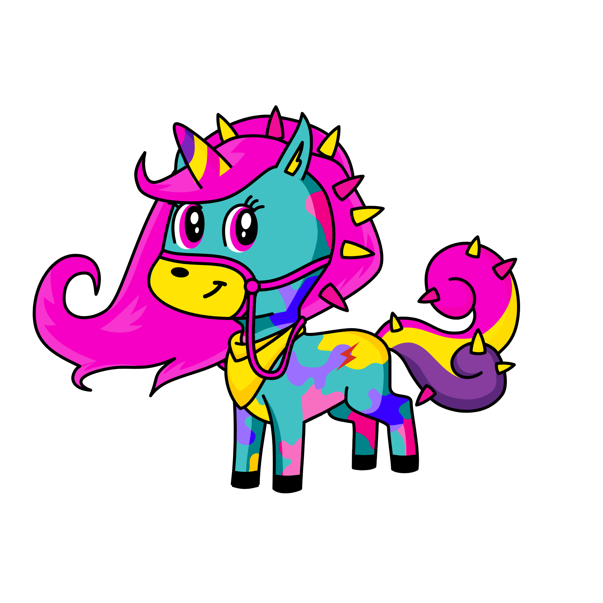 Melody, the unicorn