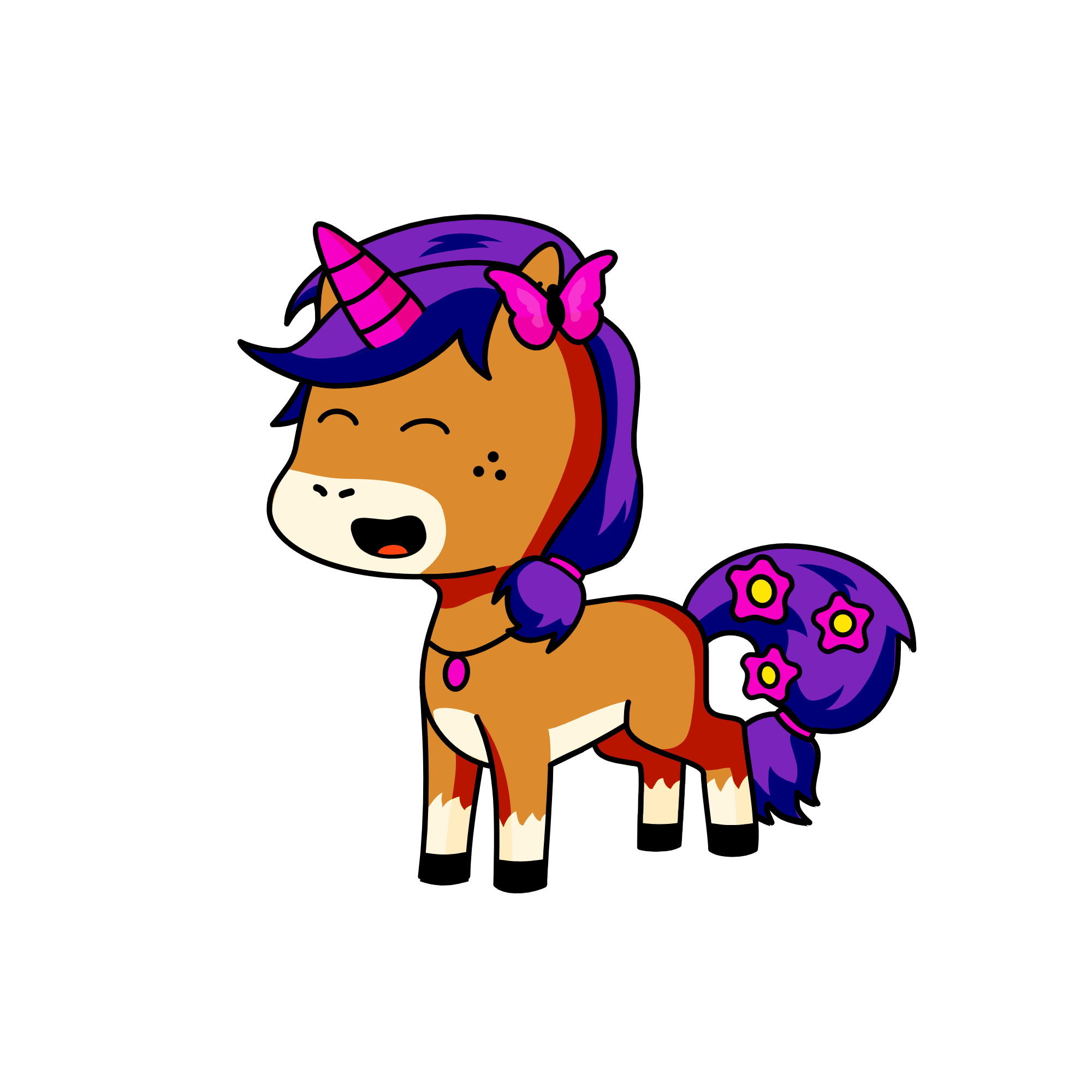 Joy, the unicorn