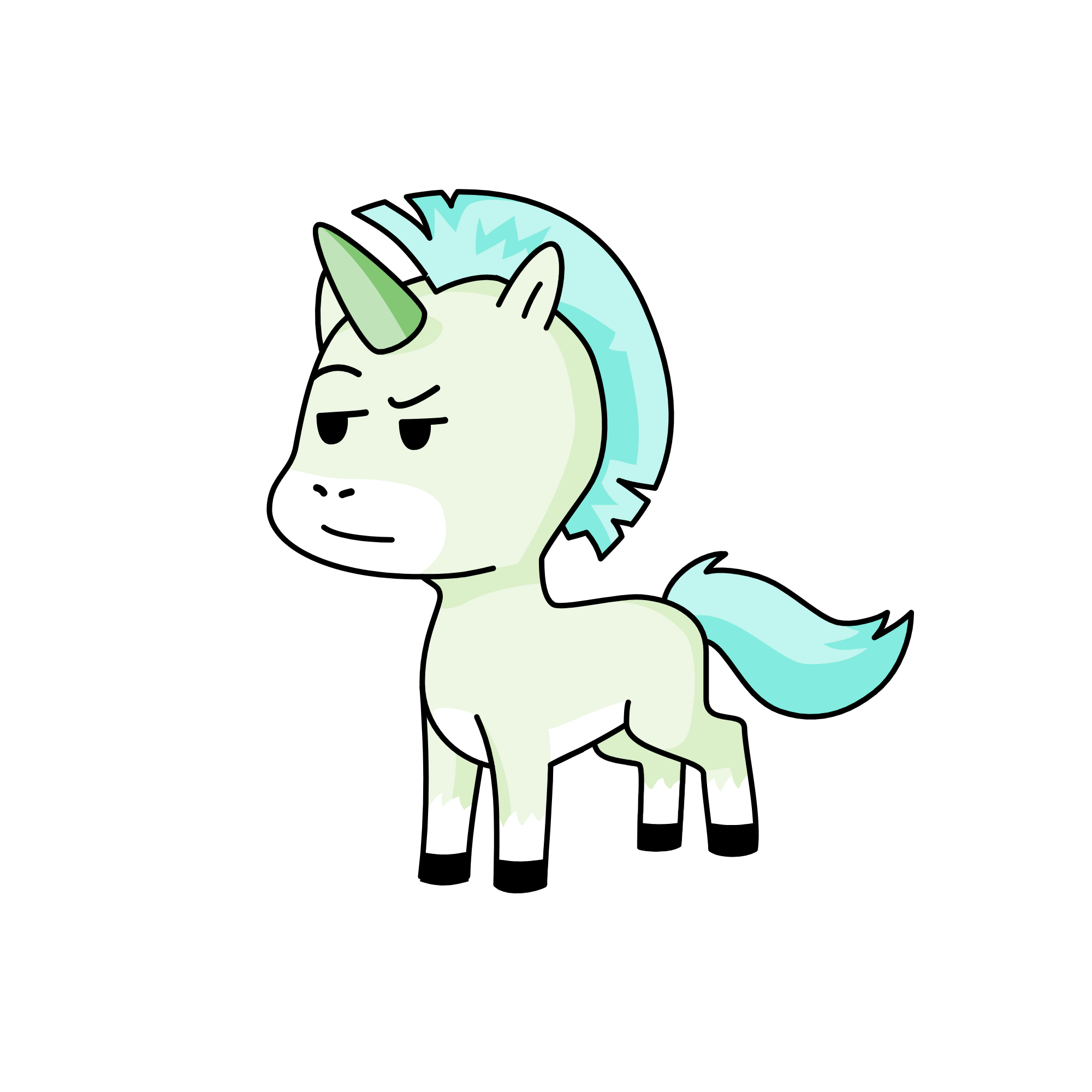 Ice Burg, the unicorn