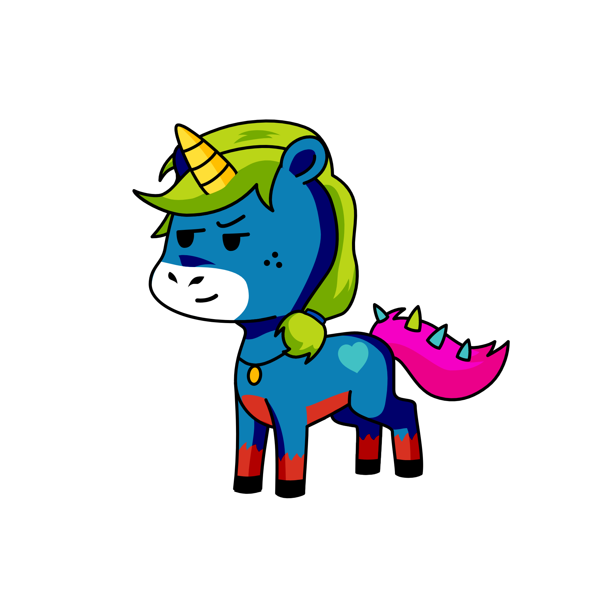 Razor, the unicorn