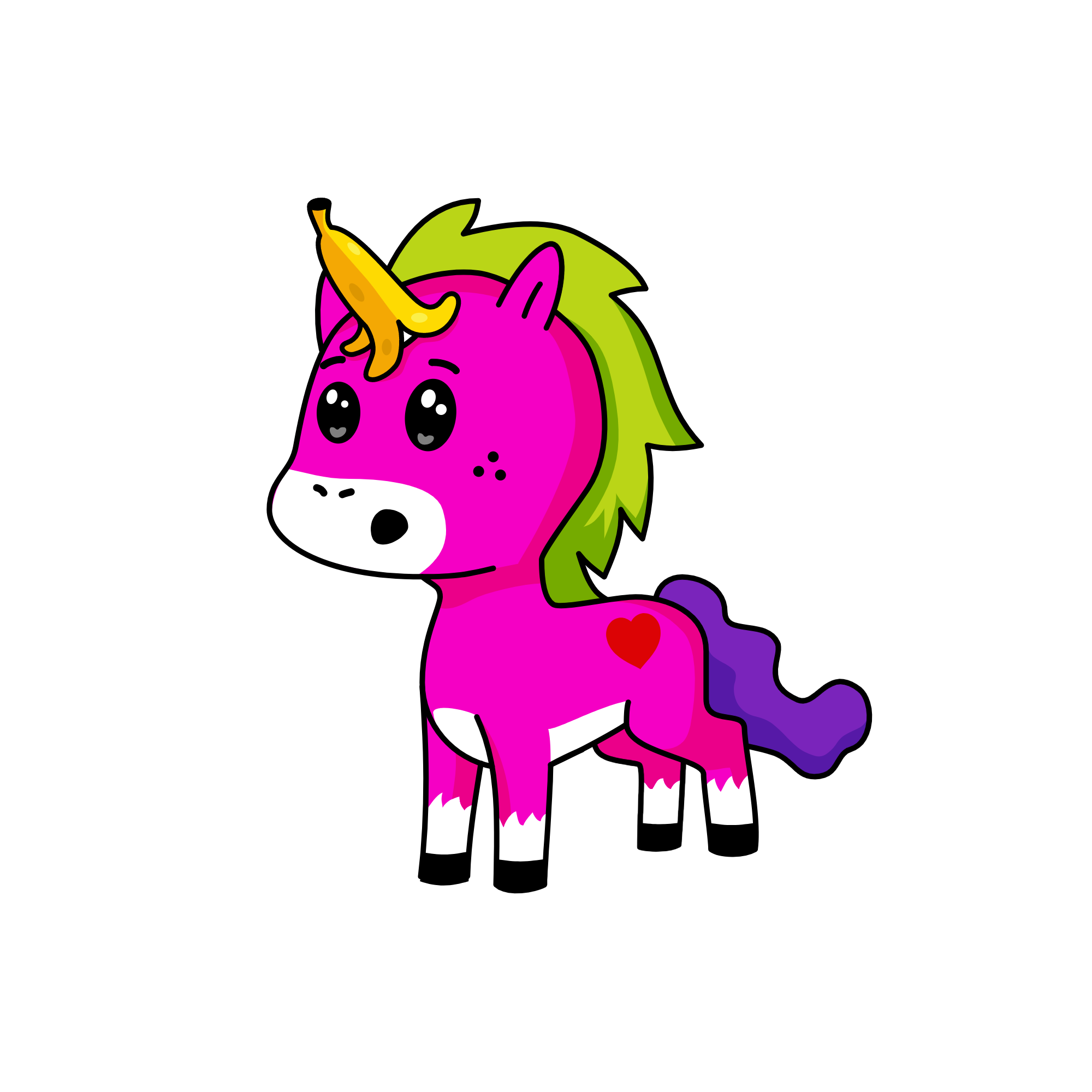 Sunny, the unicorn