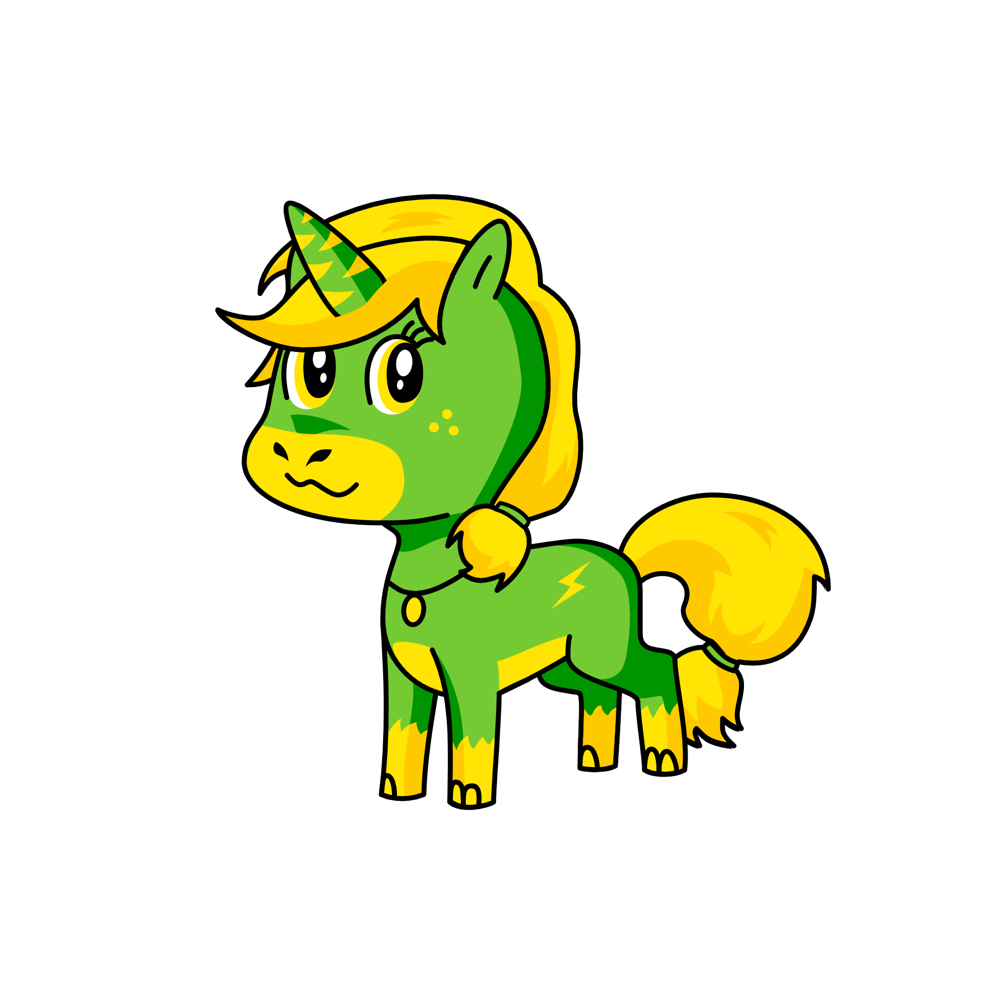 Pear, the unicorn