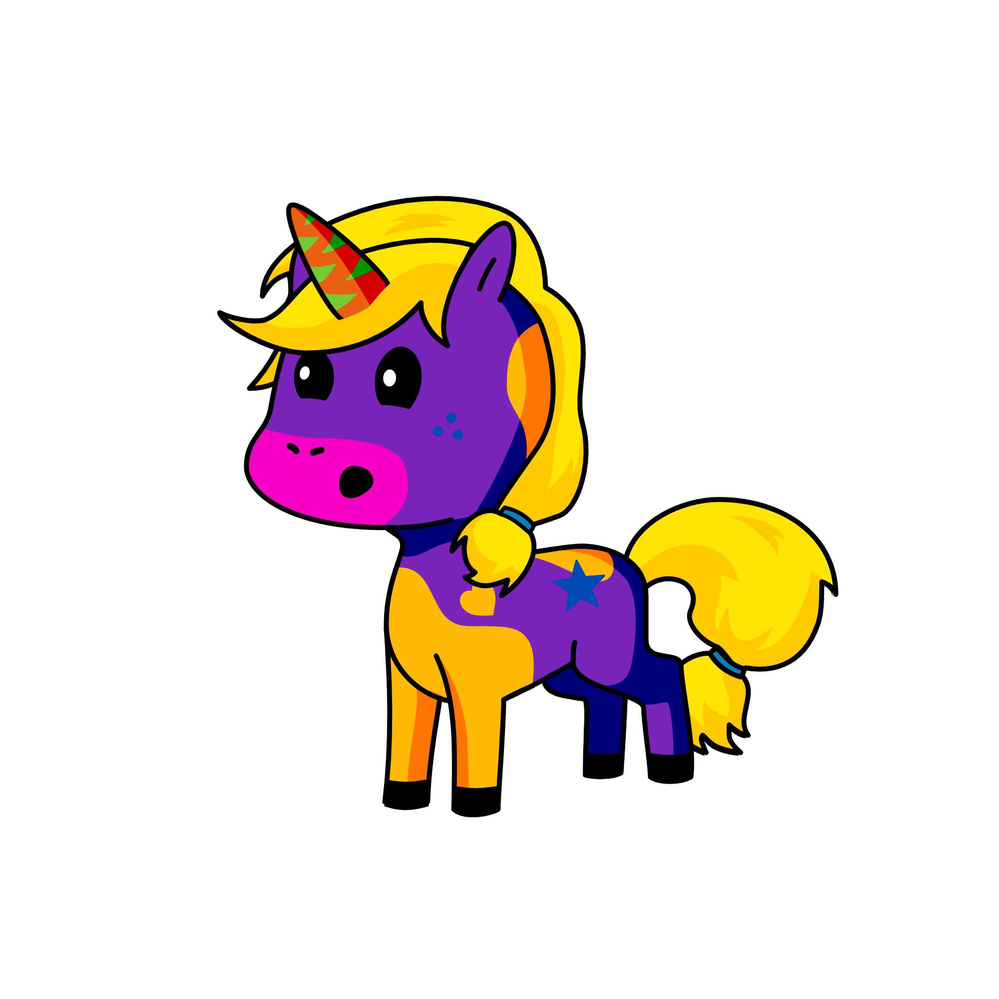 Spot, the unicorn