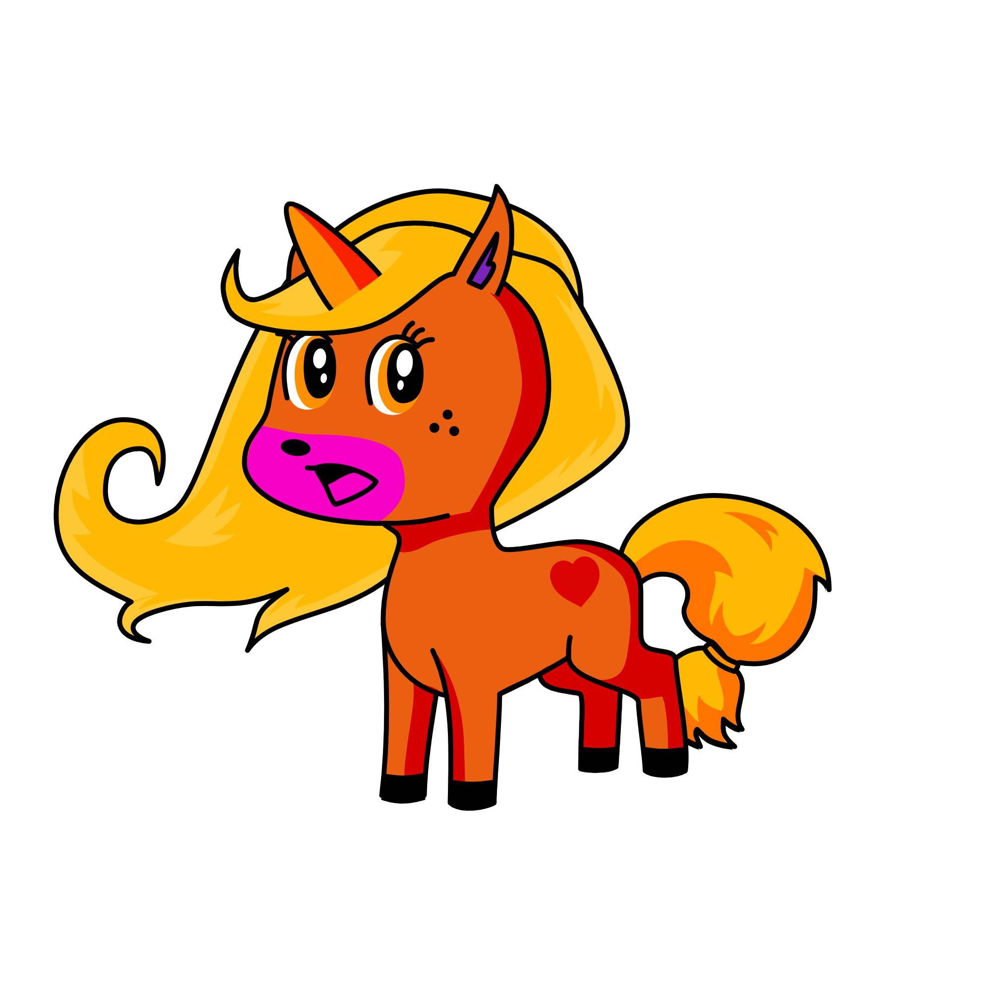 Stella, the unicorn