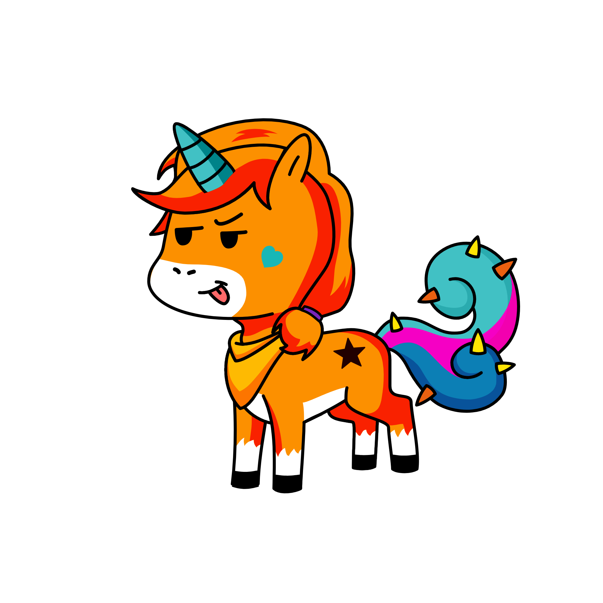 Apple Jack, the unicorn