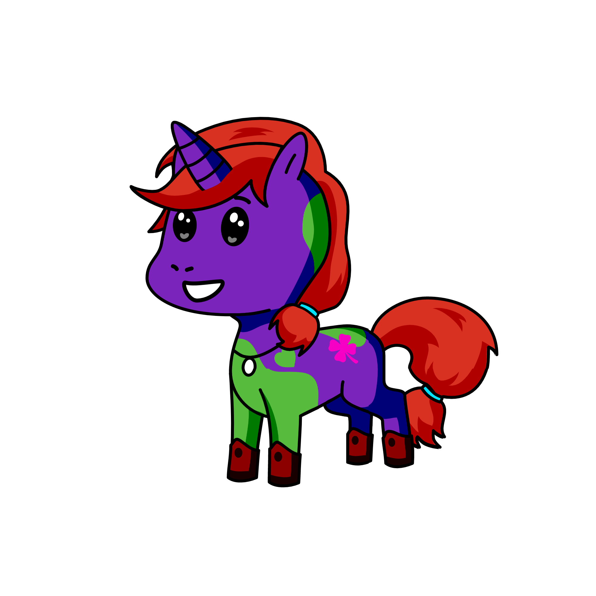 Clover, the unicorn