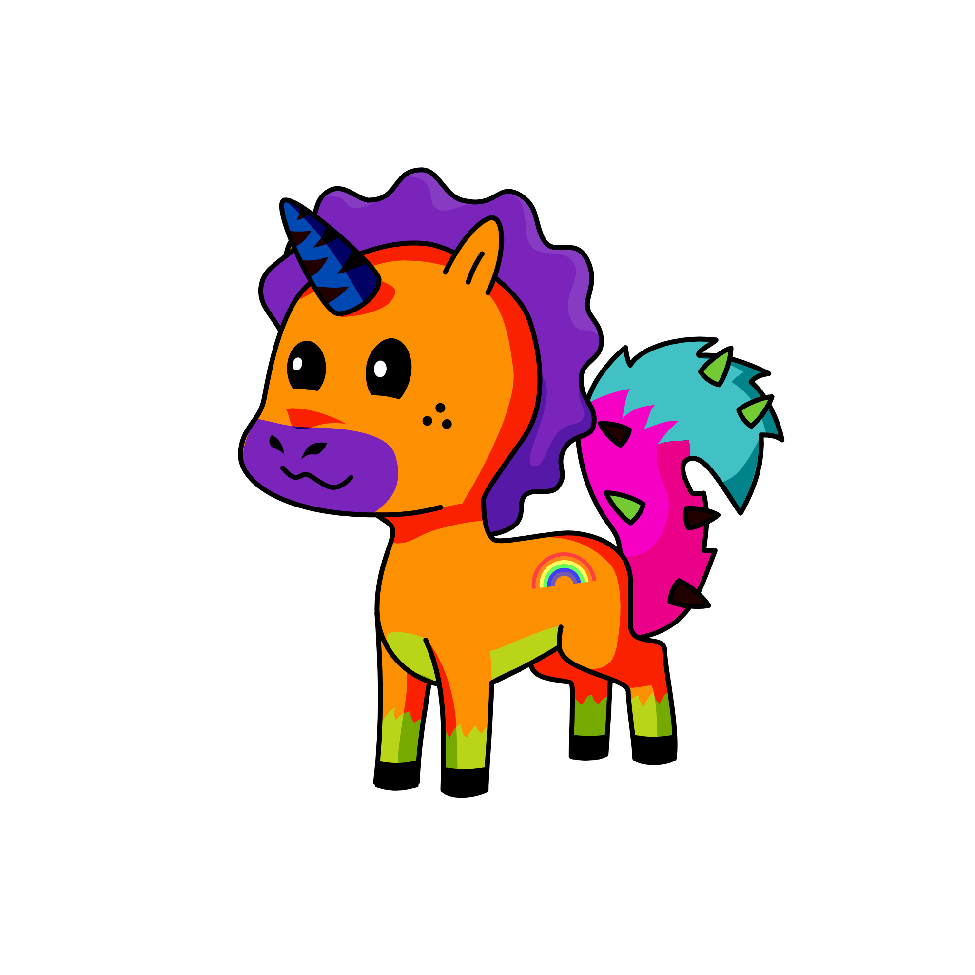 Zam, the unicorn
