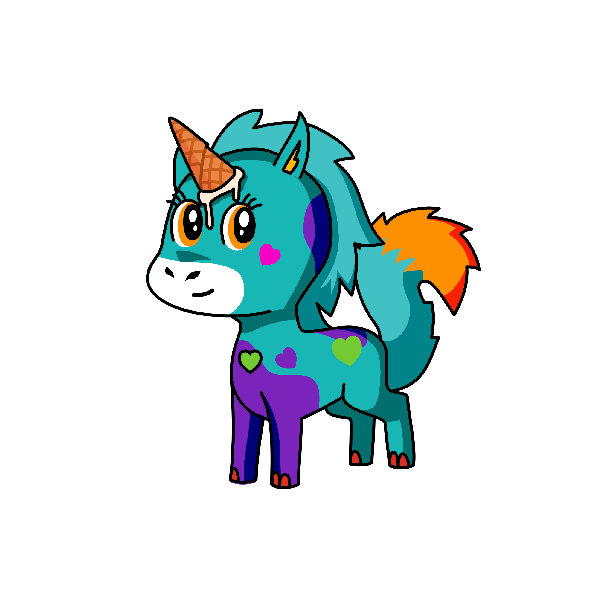 I C U 2, the unicorn