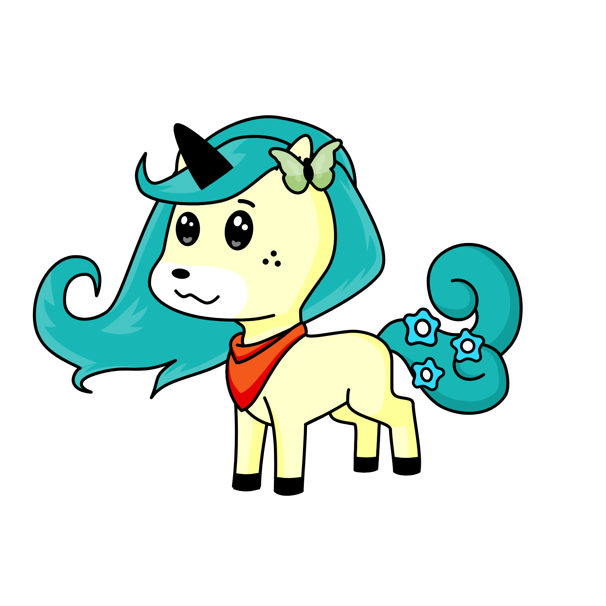 Hilda, the unicorn