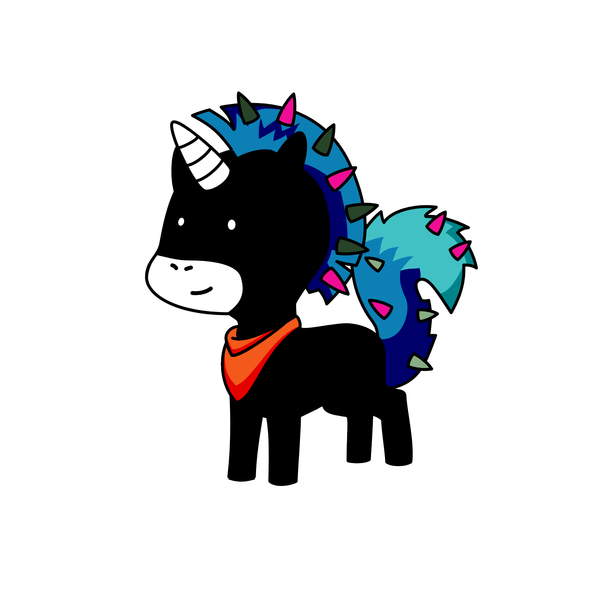 Evila, the unicorn