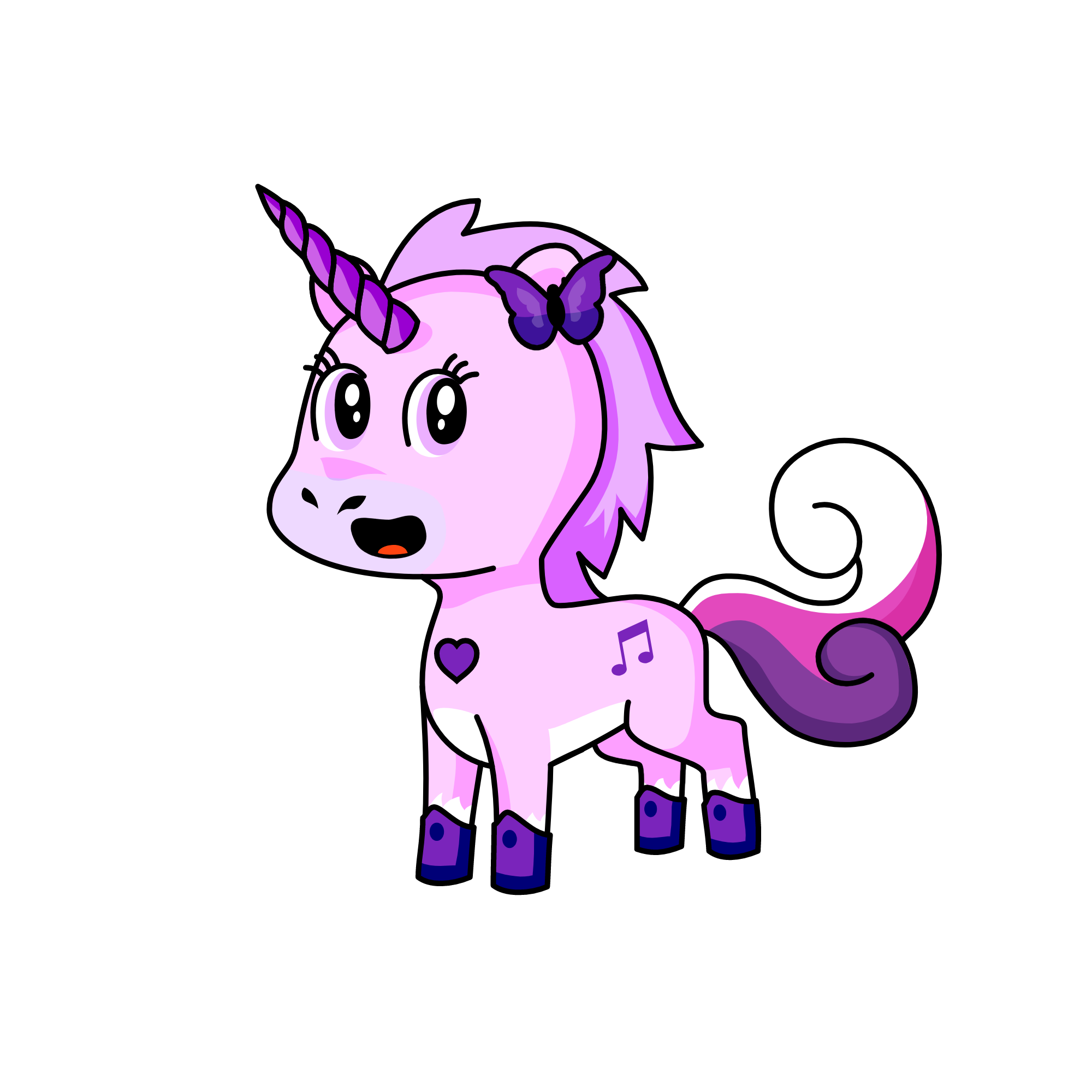 SNOW, the unicorn