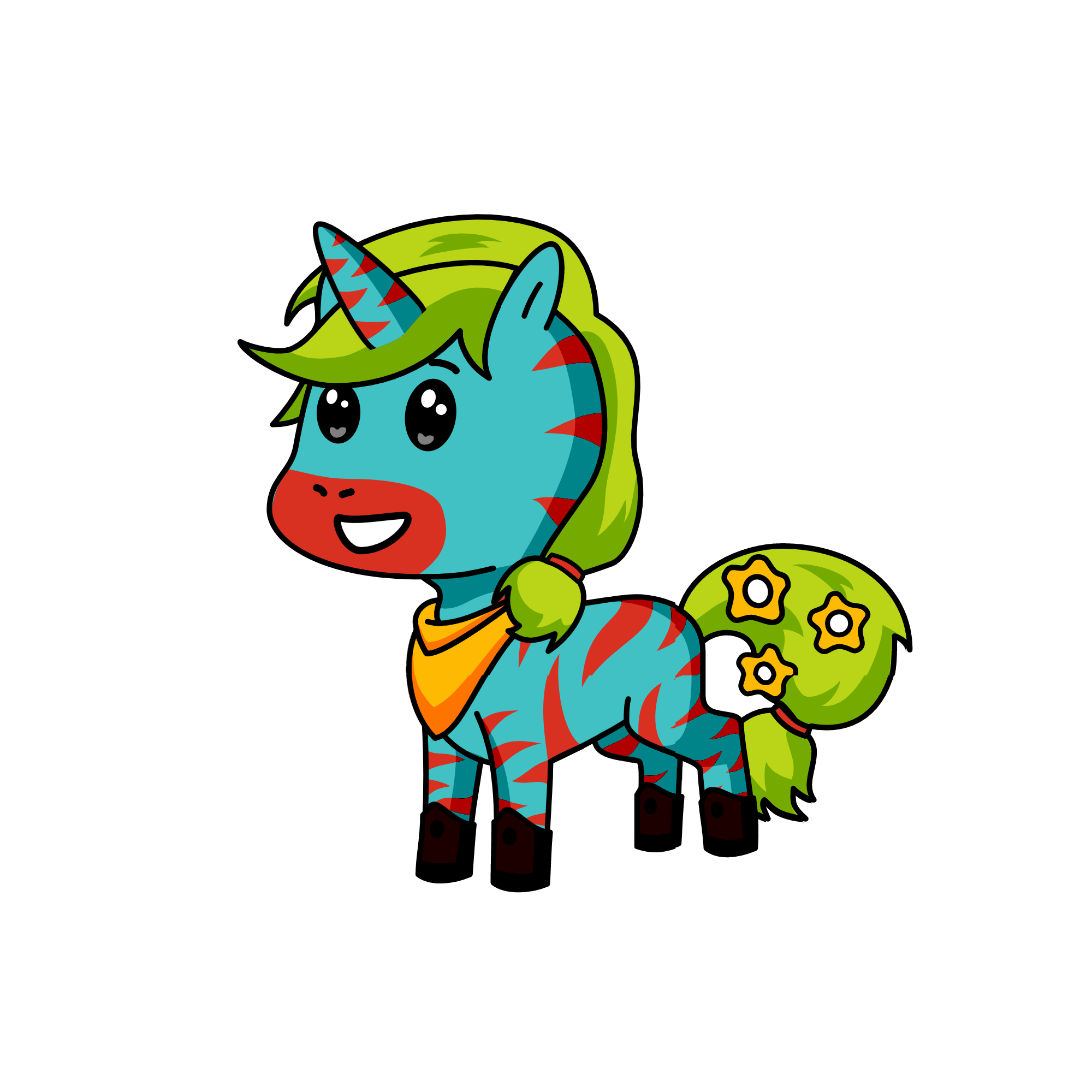 Hunter, the unicorn