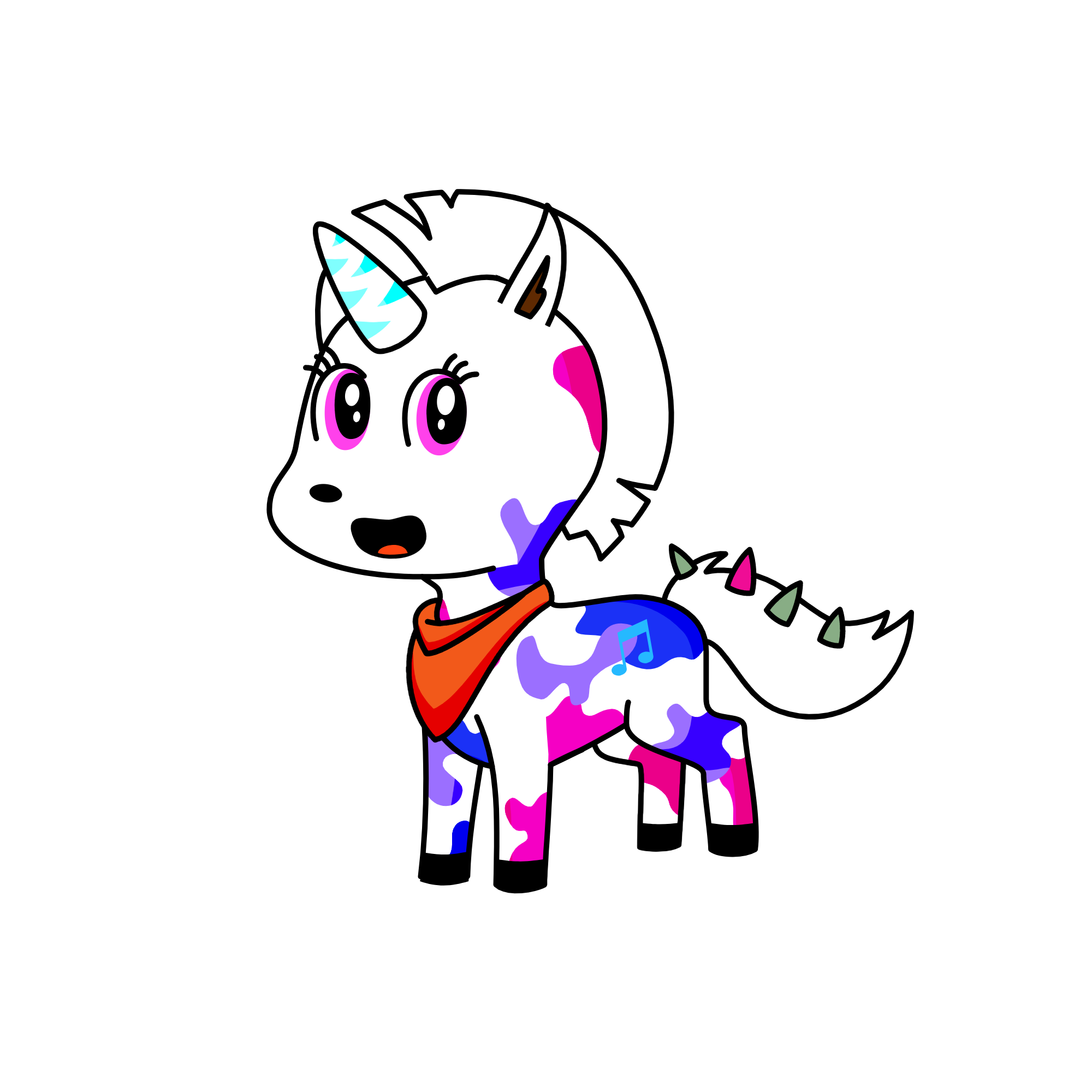 transform, the unicorn