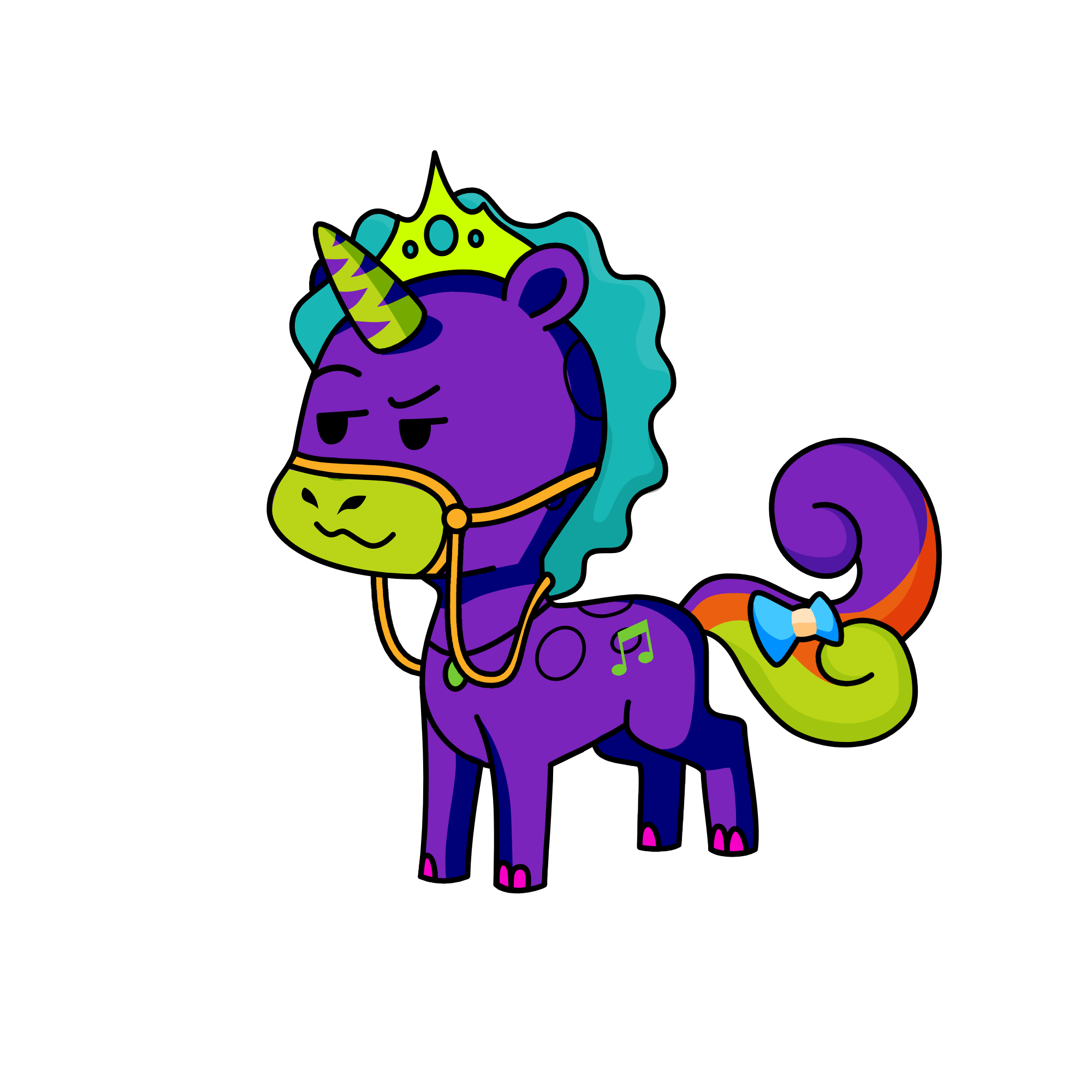 Prinses greety, the unicorn