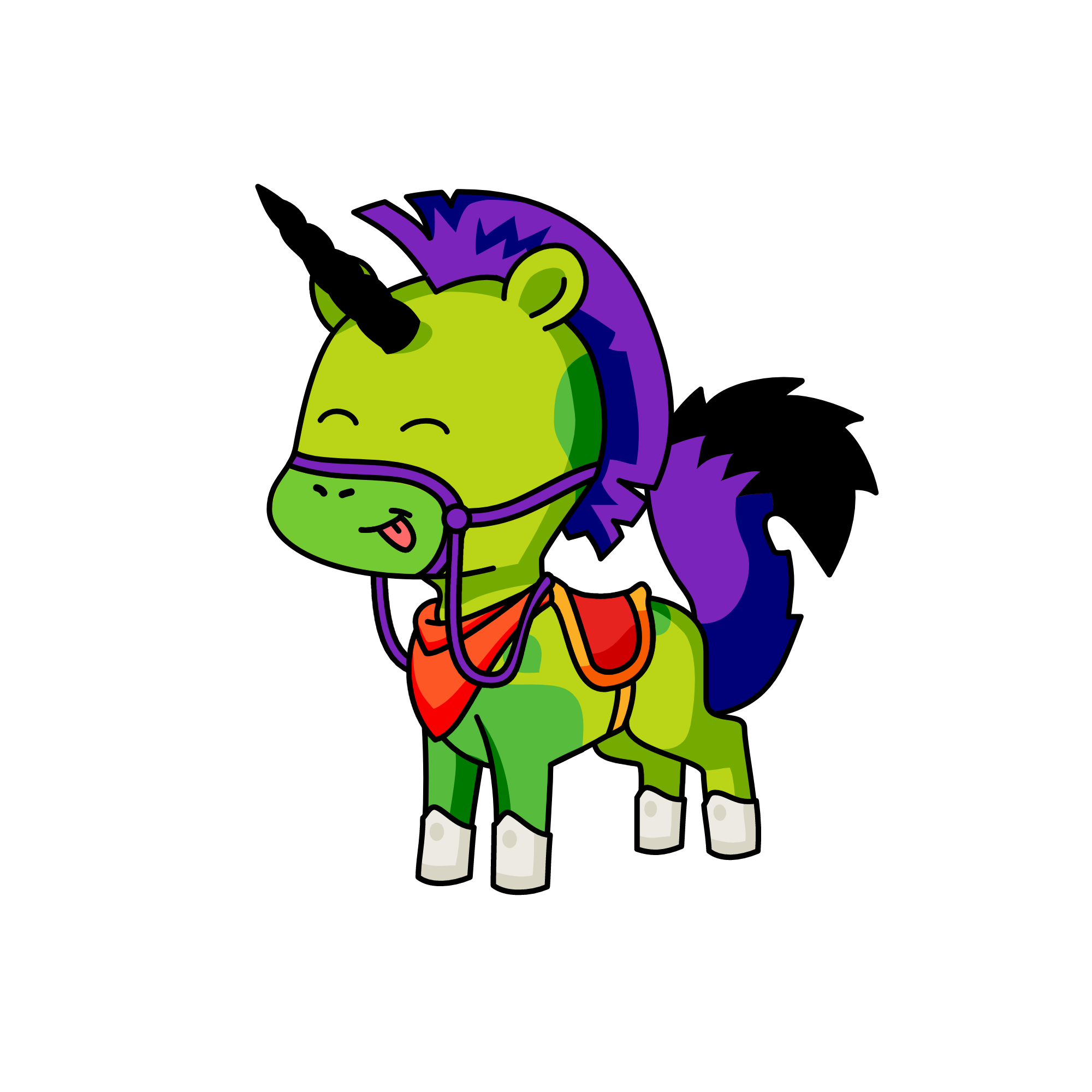 2020, the unicorn