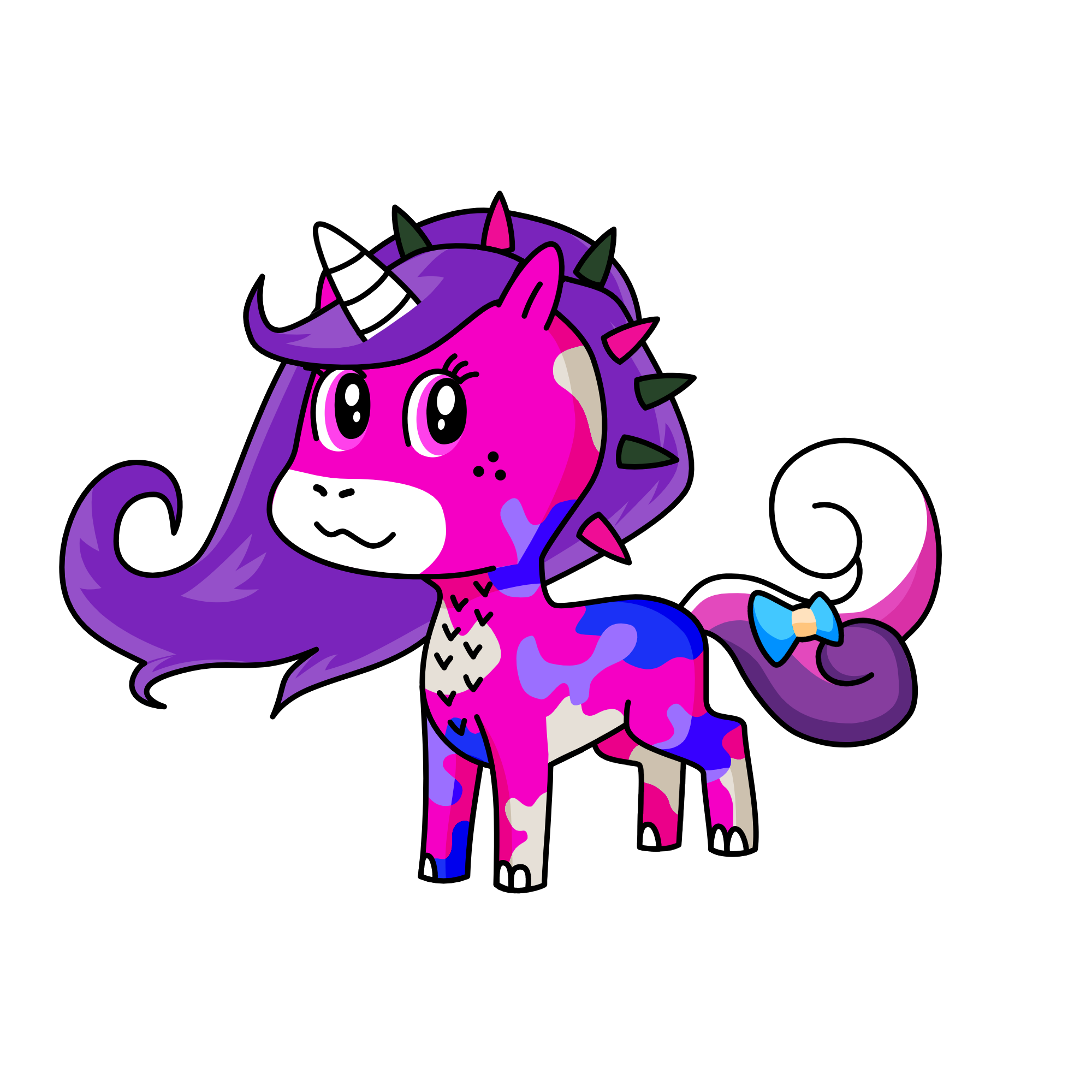 girl, the unicorn