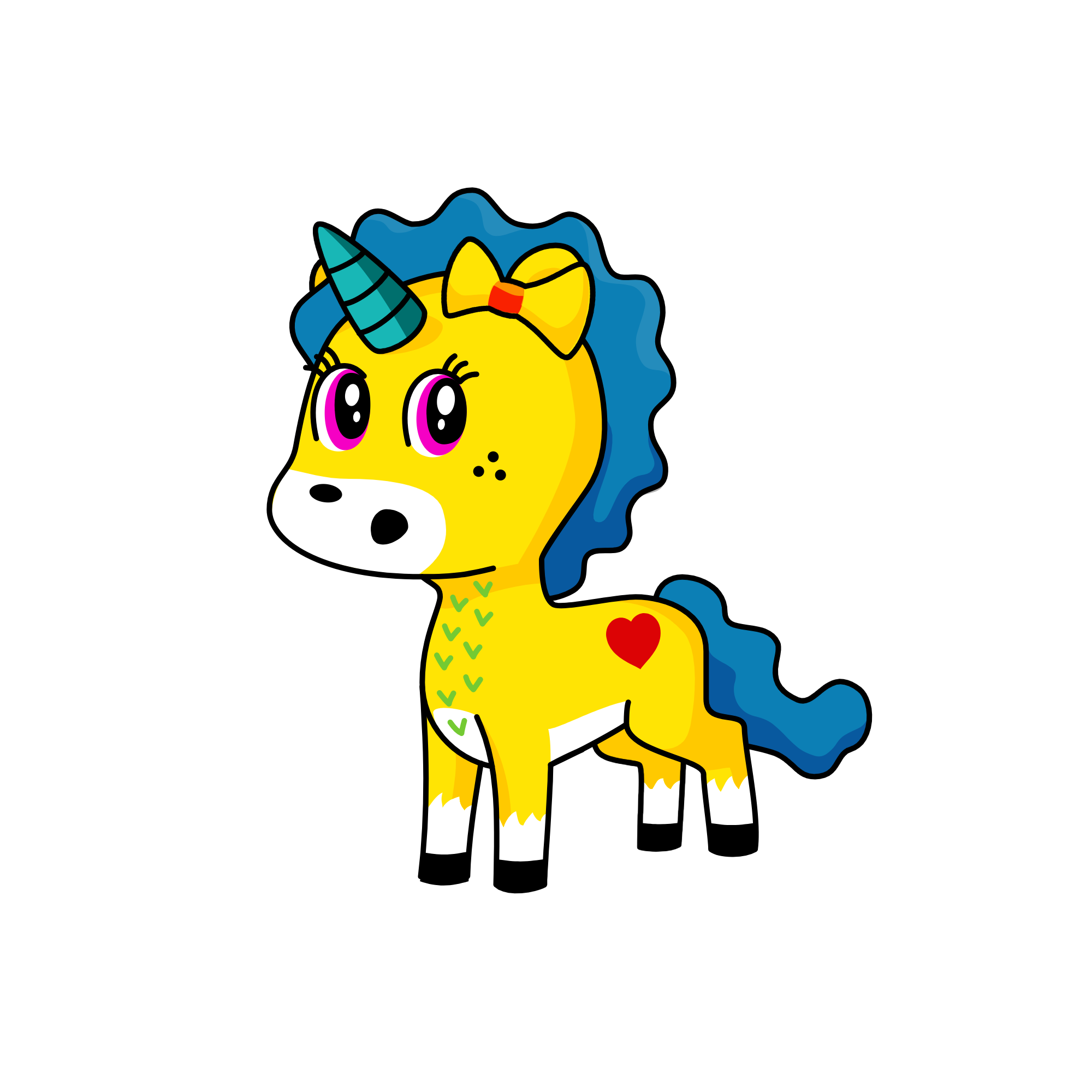 Princess Sparklys , the unicorn