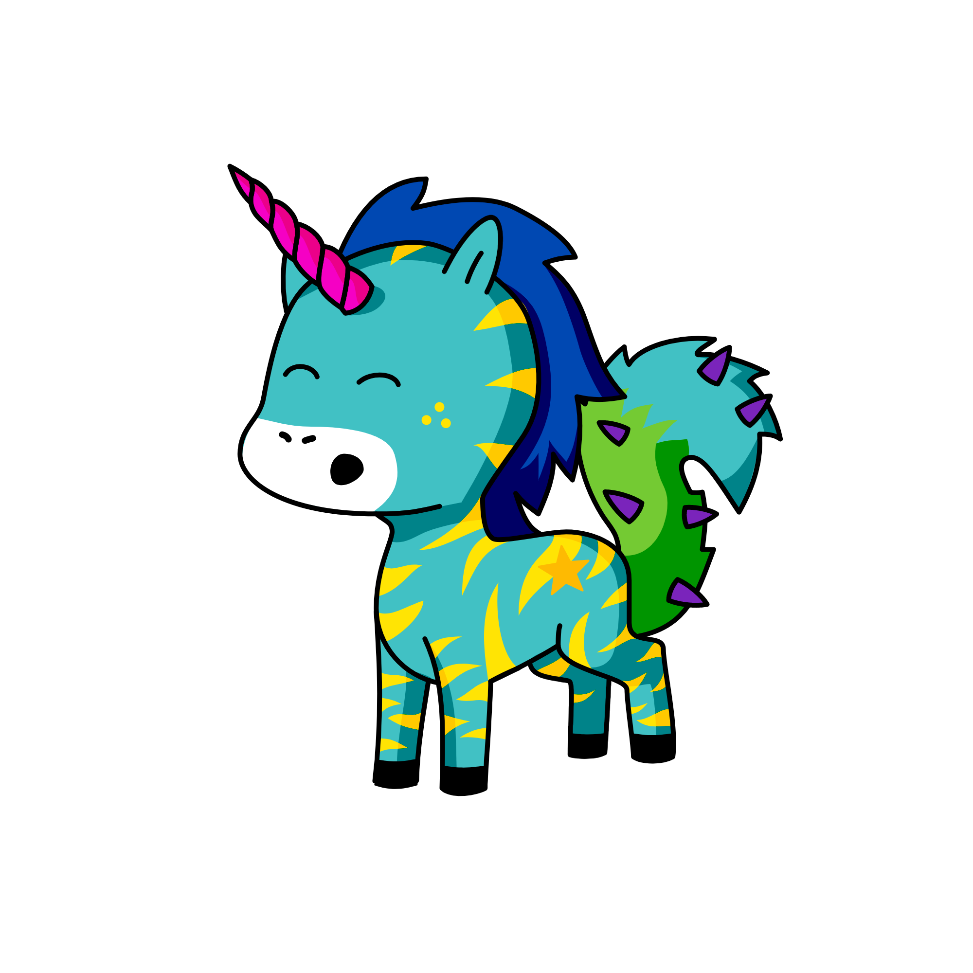 Snooz, the unicorn
