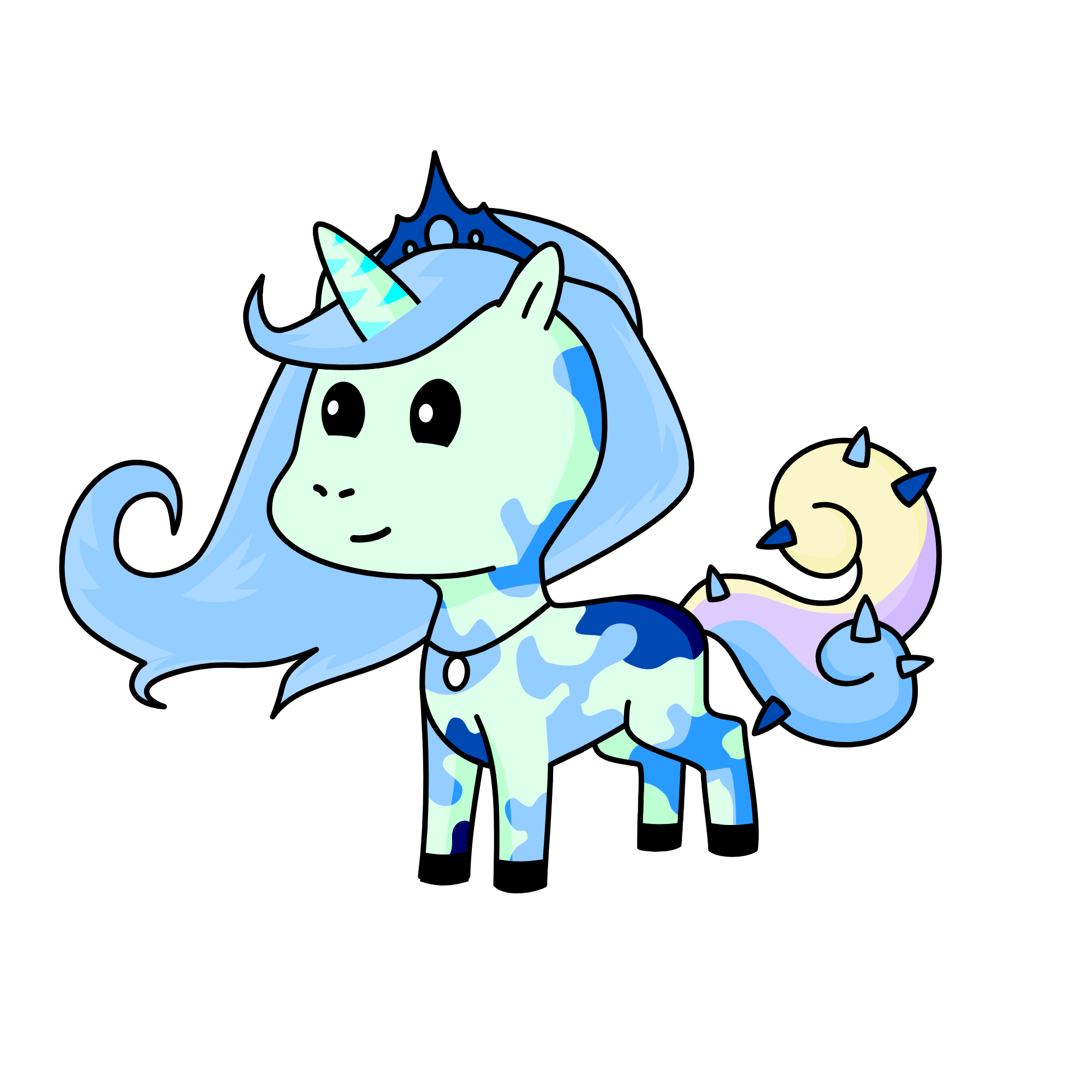 Misty, the unicorn
