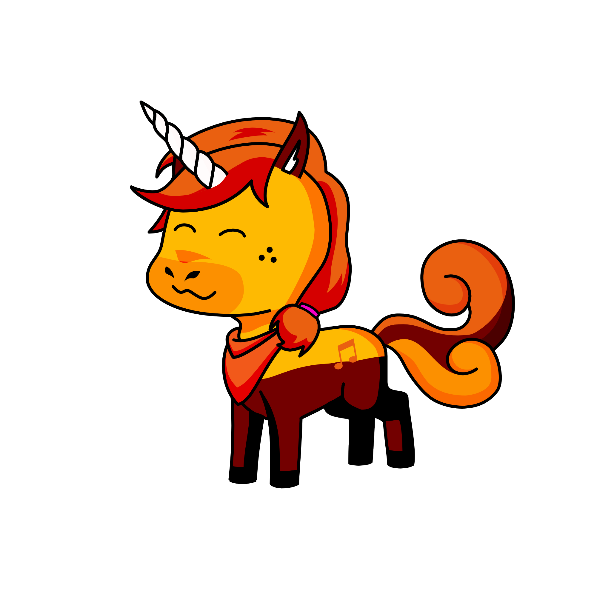 Desert, the unicorn