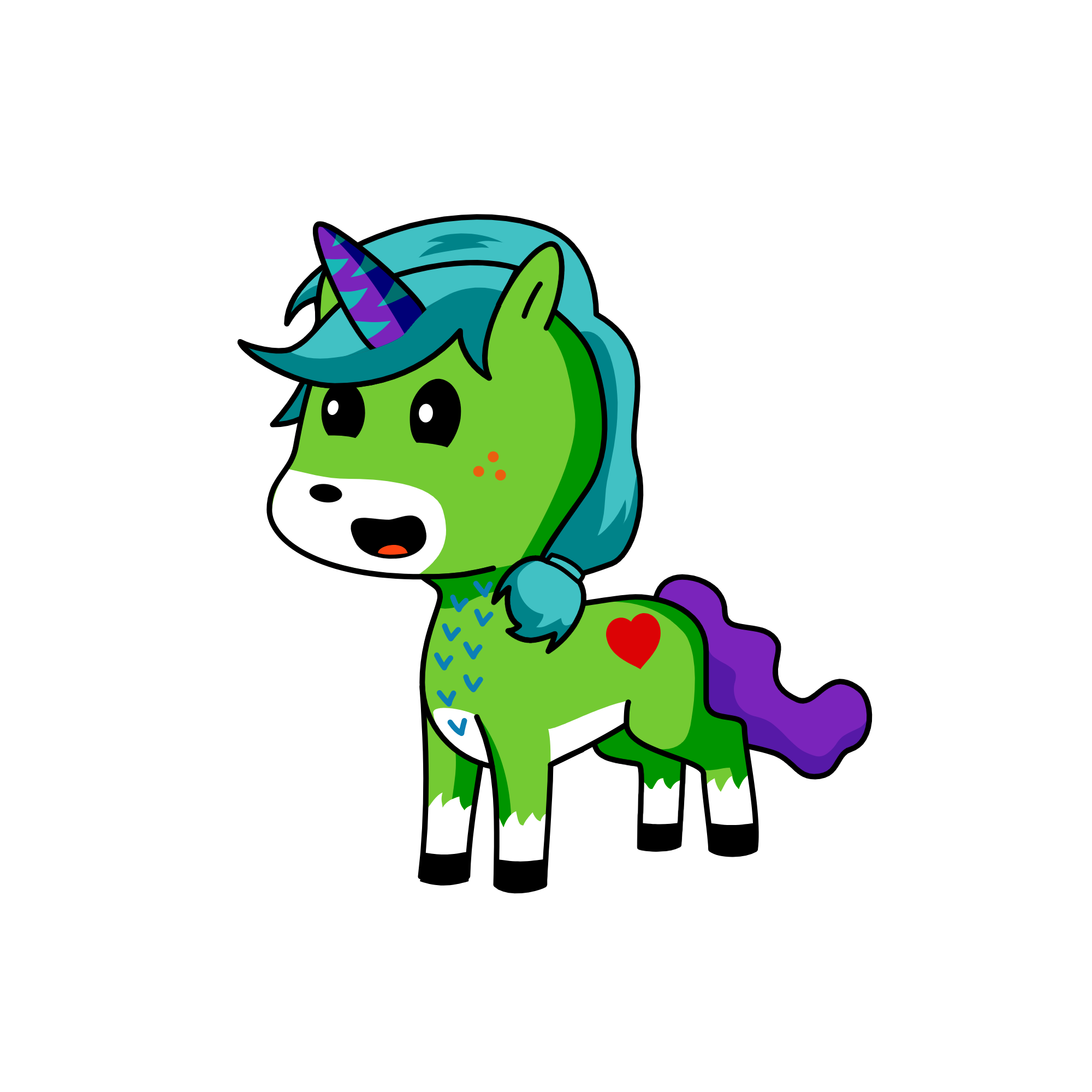 Cheery, the unicorn
