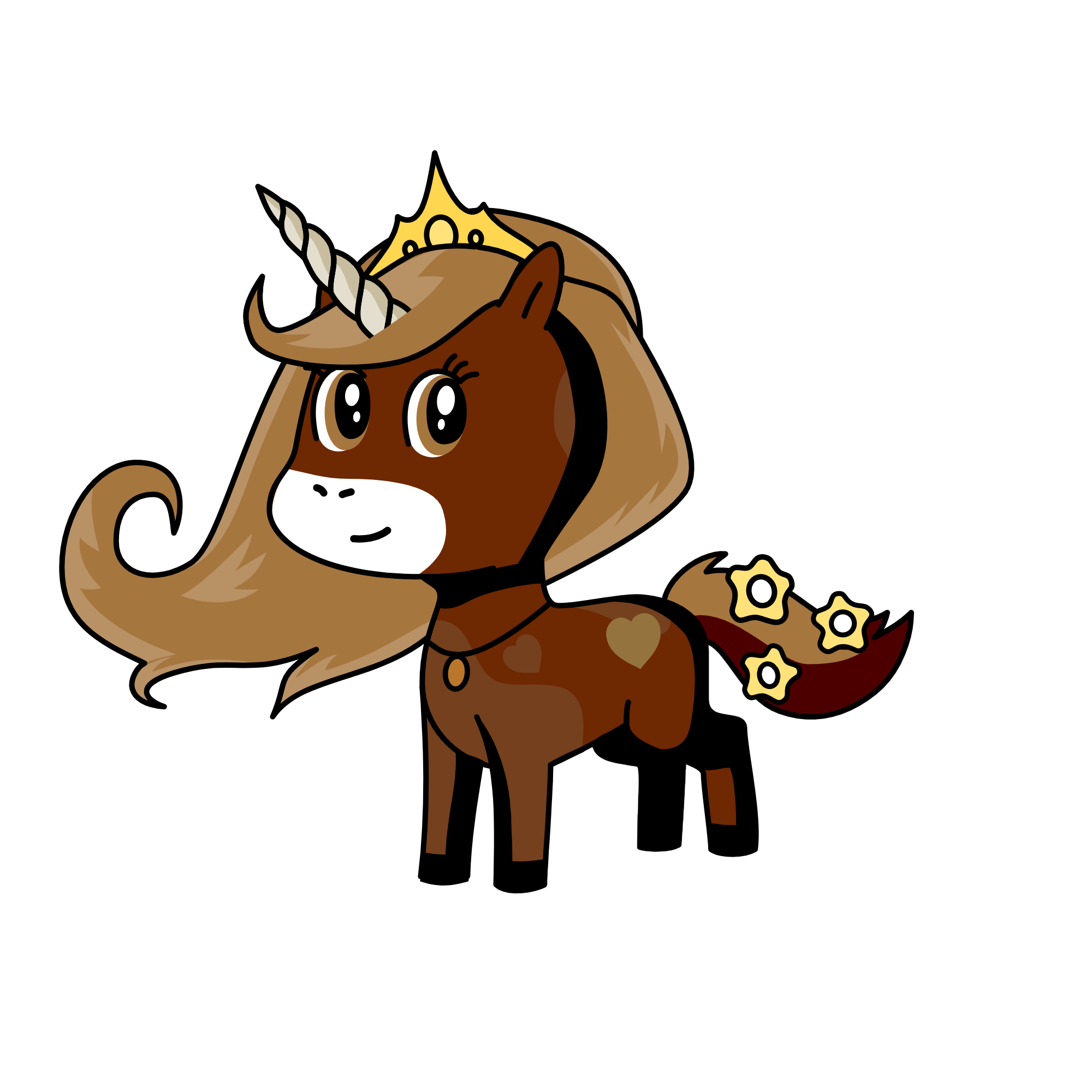 Mocha, the unicorn