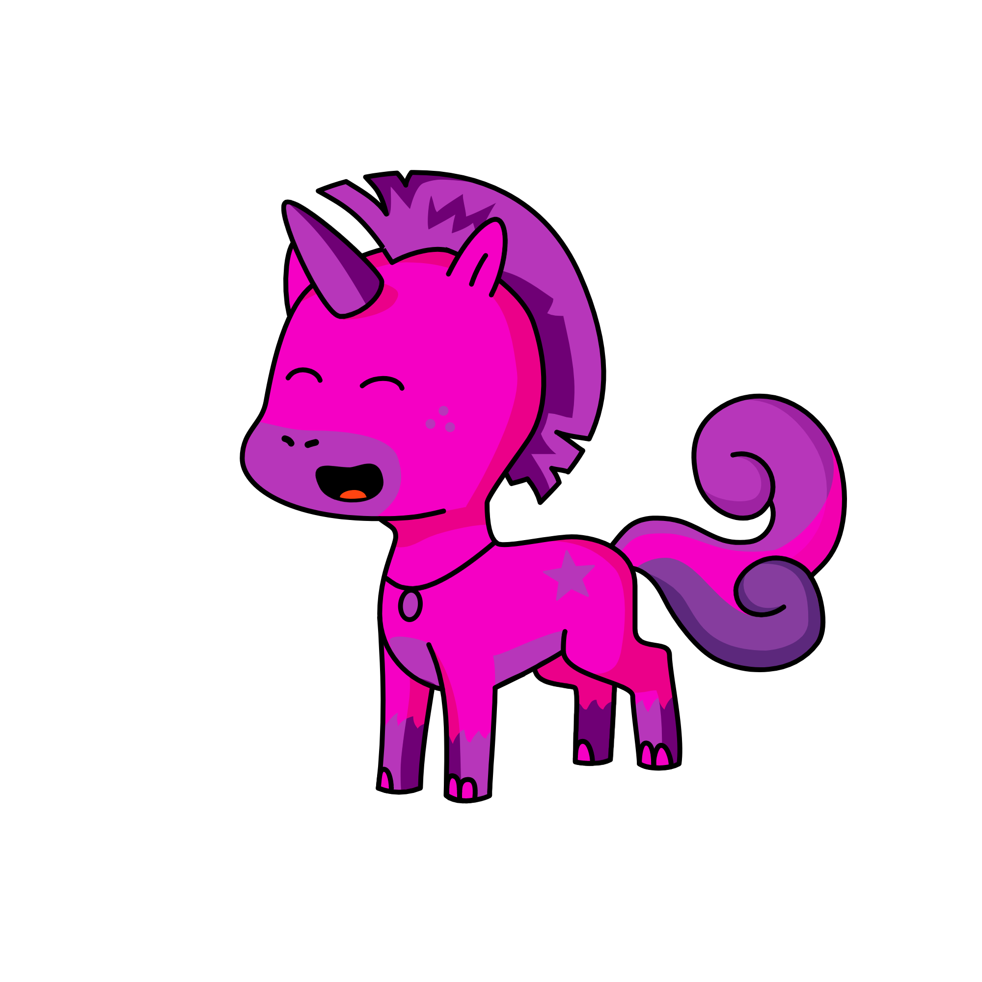 Copy cat, the unicorn